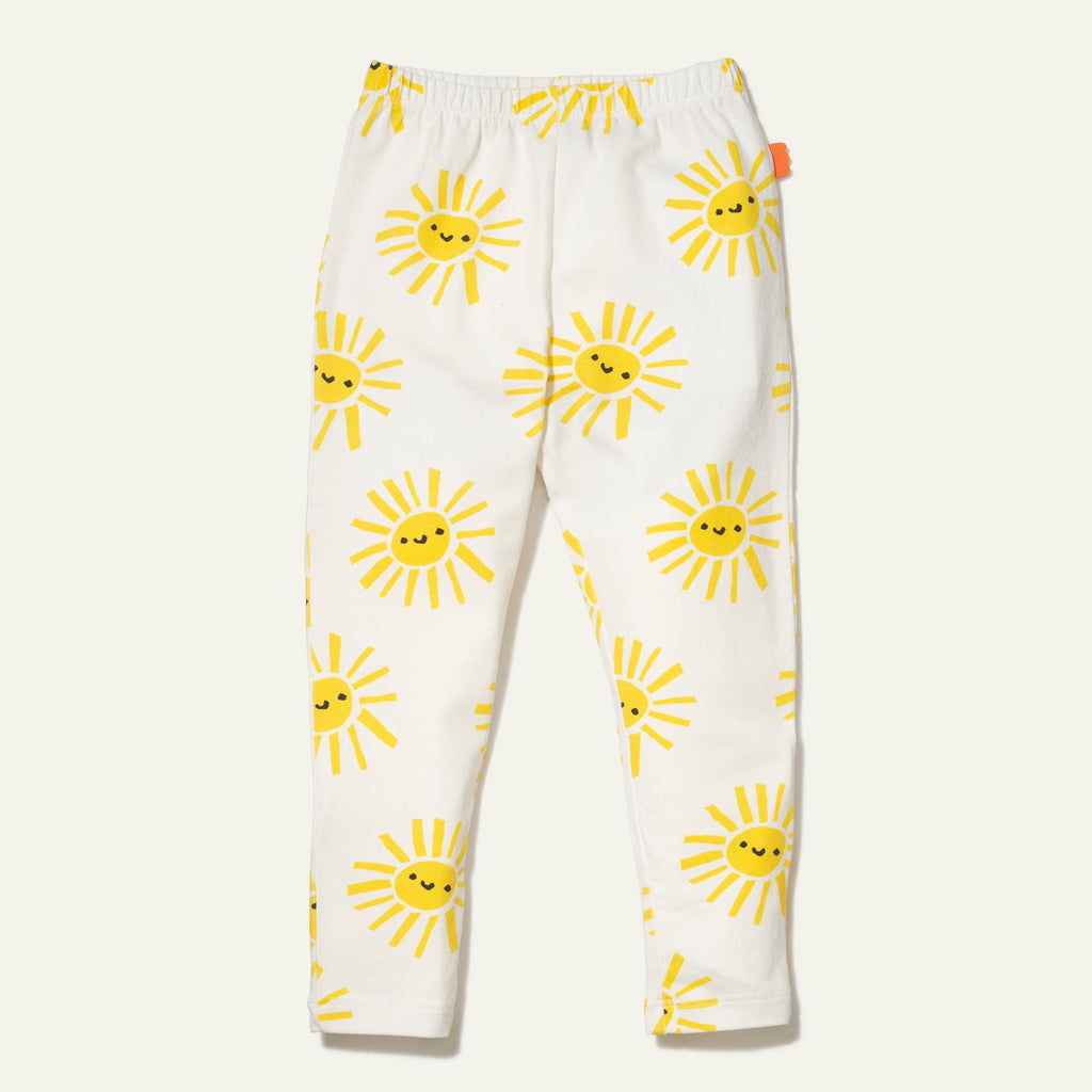 Mon Coeur Recycled Cotton Sun Kid Leggings | Playroom Avenue