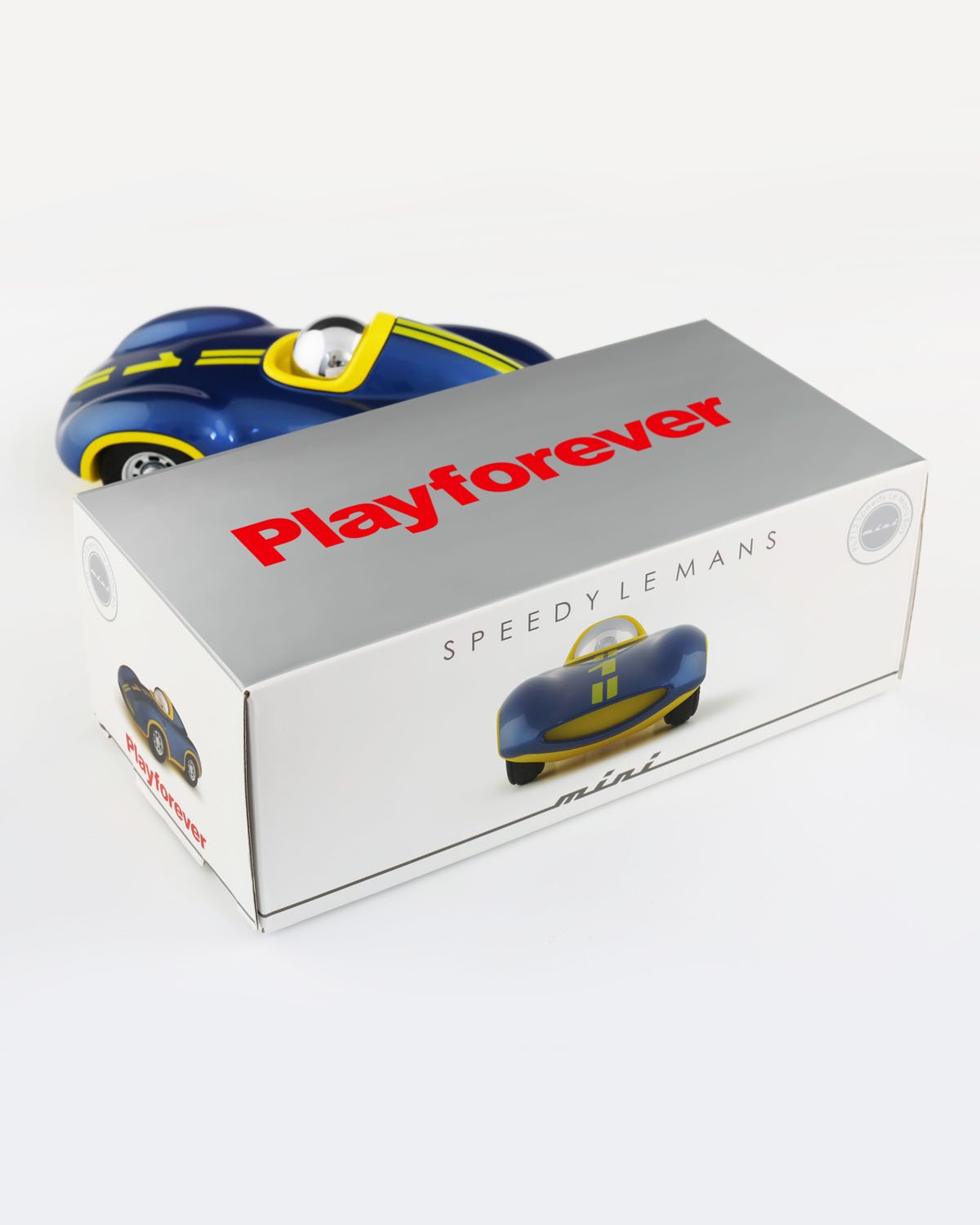 Playforever Car MINI SPEEDY LE MANS Blue | Playroom Avenue
