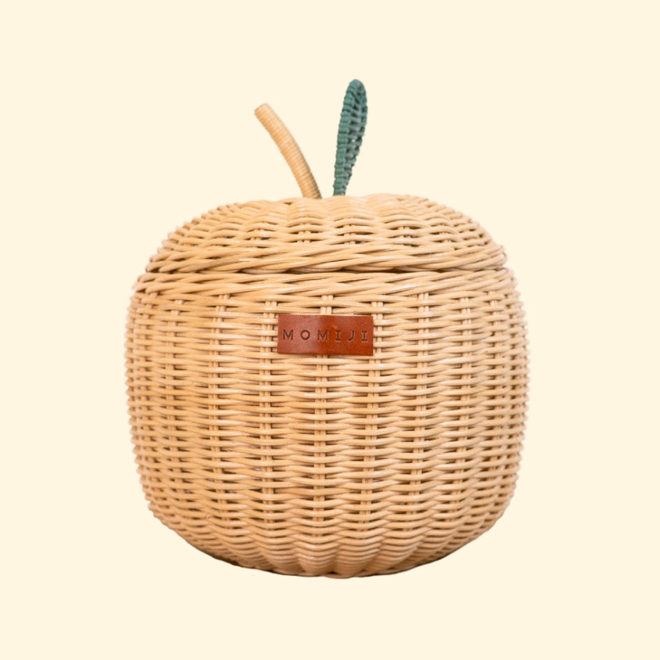 Apple Storage Basket Small - Natural | Playroom Avenue