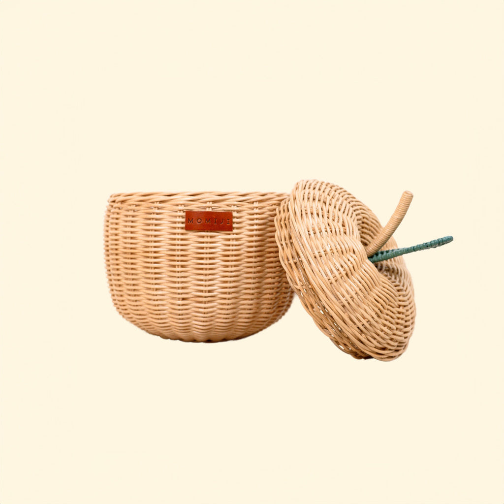 Apple Storage Basket Small - Natural | Playroom Avenue