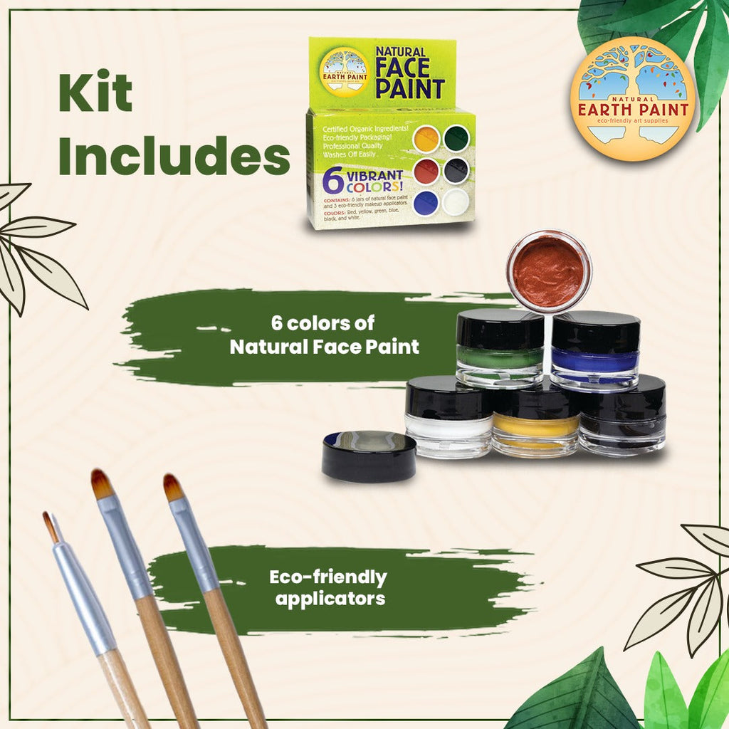 Natural Face Paint Kit | Playroom Avenue
