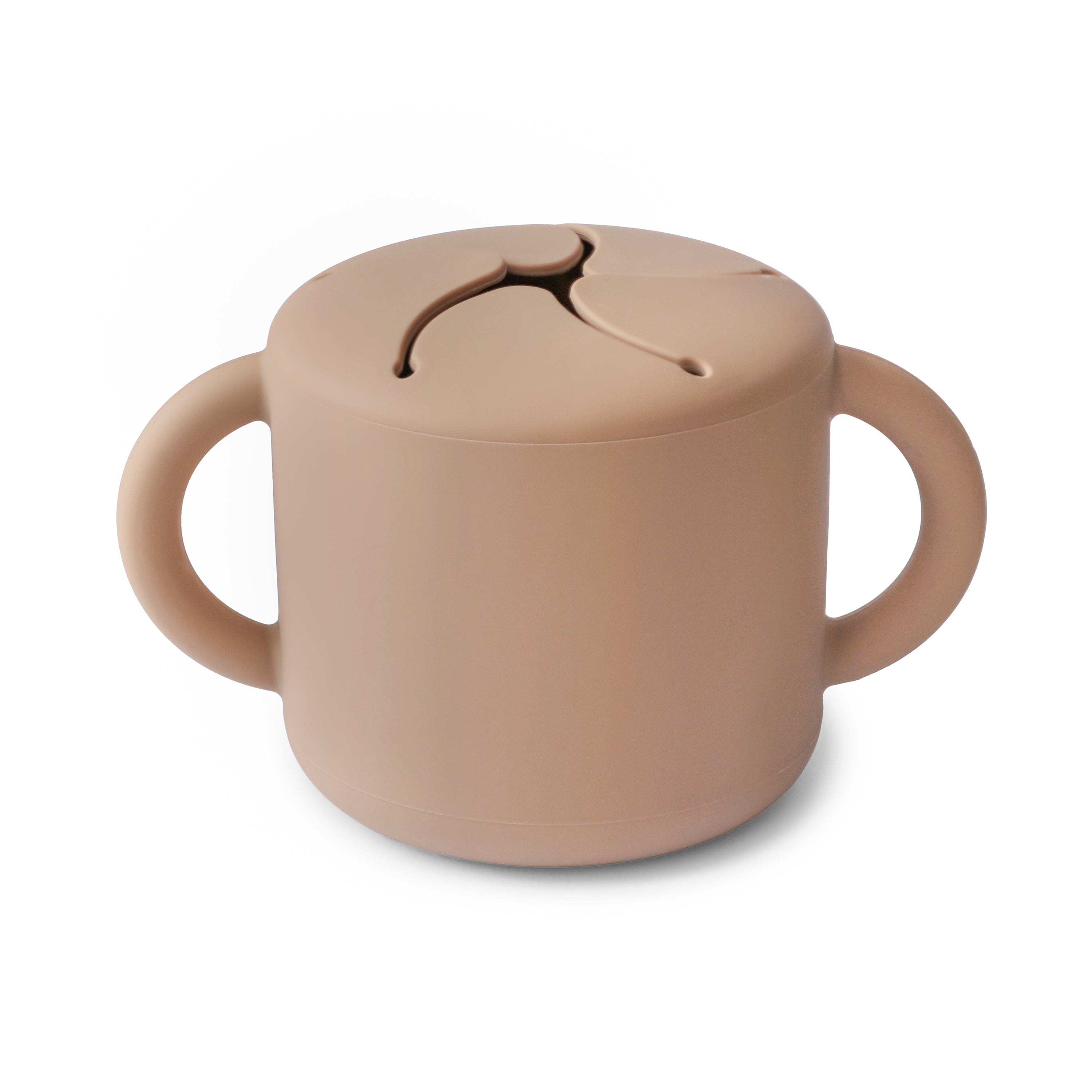 Mushie Snack Cup Natural | Playroom Avenue