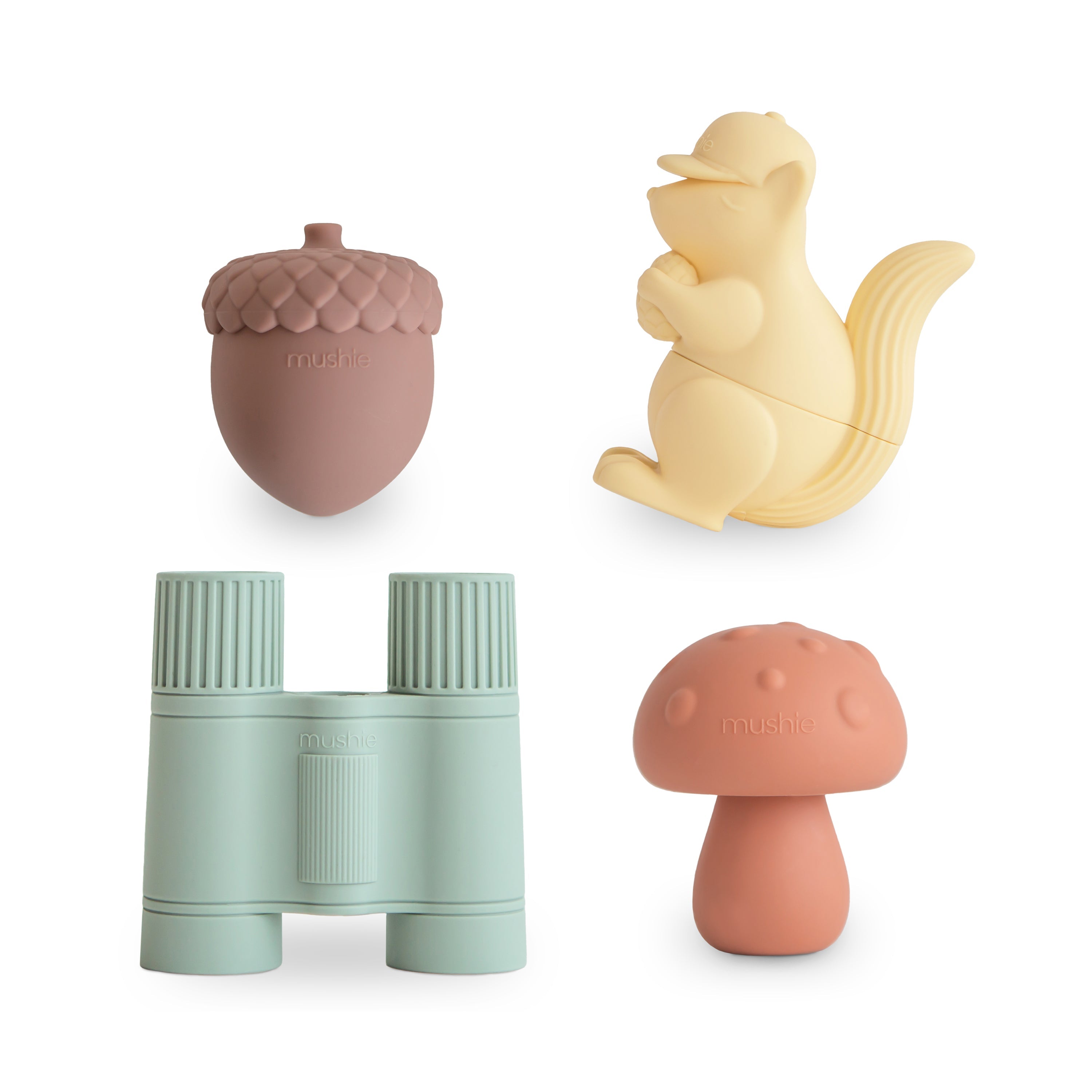 Mushie Mold Free Bath Play Set Nature. | Playroom Avenue