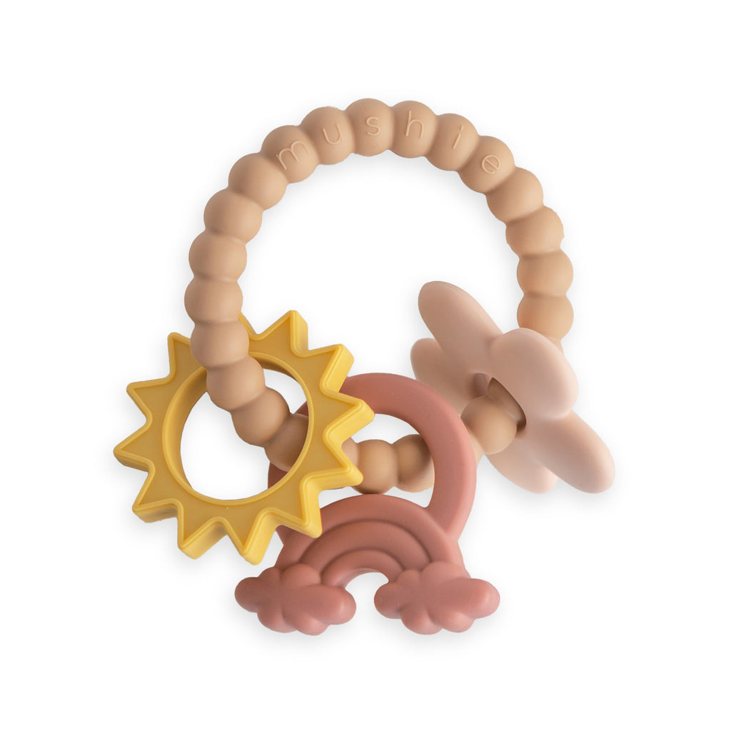 Mushie Teething Ring Nature. | Playroom Avenue