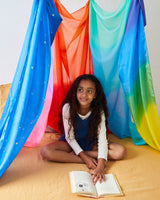 Sarah's Silks Giant Rainbow Playsilk | Playroom Avenue