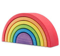 Ocamora 6 Piece Wooden Rainbow Stacker (RED) | Playroom Avenue