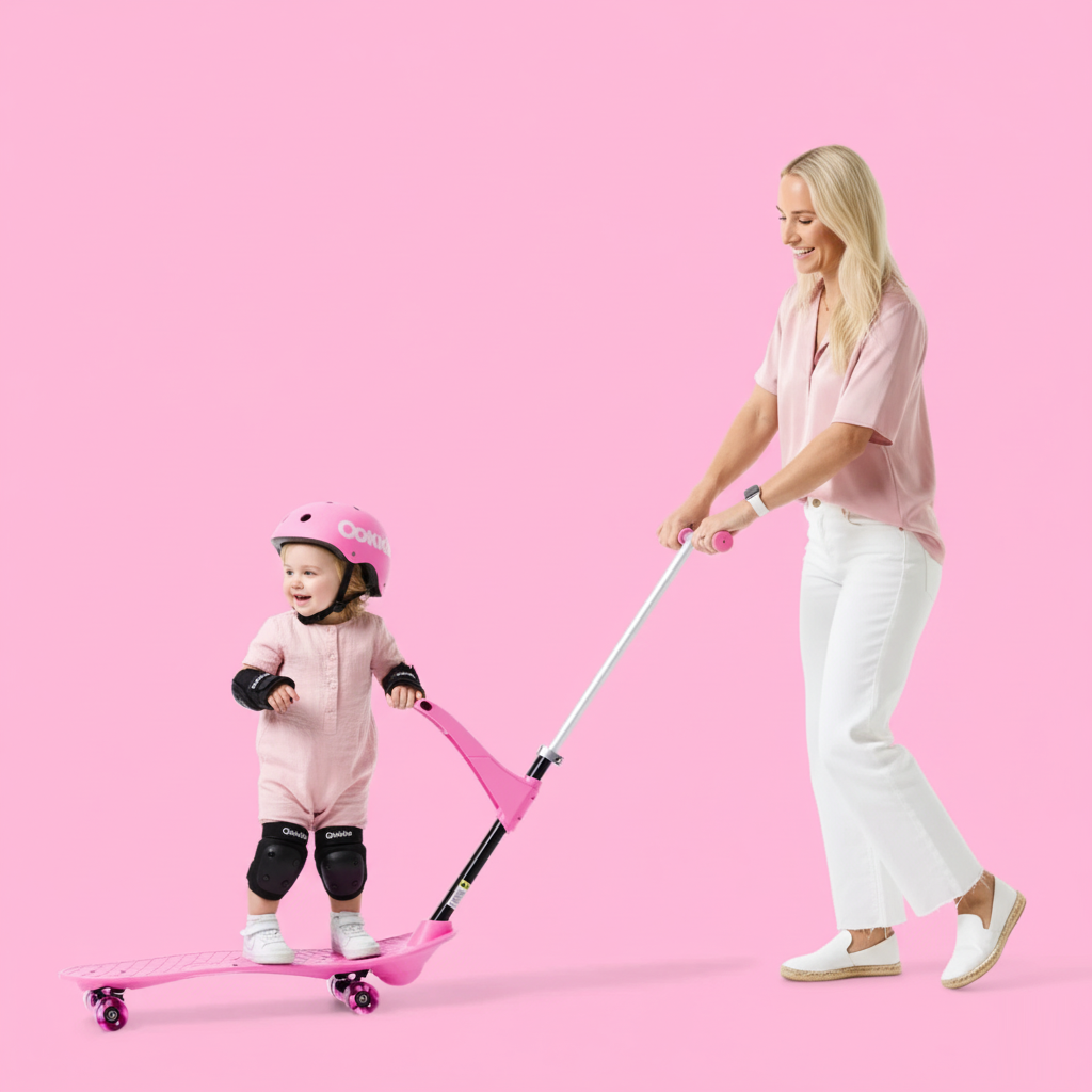 Ookkie Skateboard Pink | Playroom Avenue