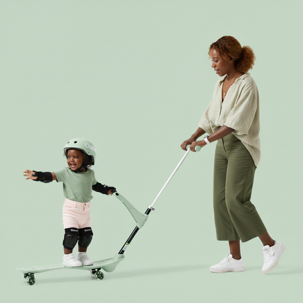 Ookkie Skateboard Sage | Playroom Avenue