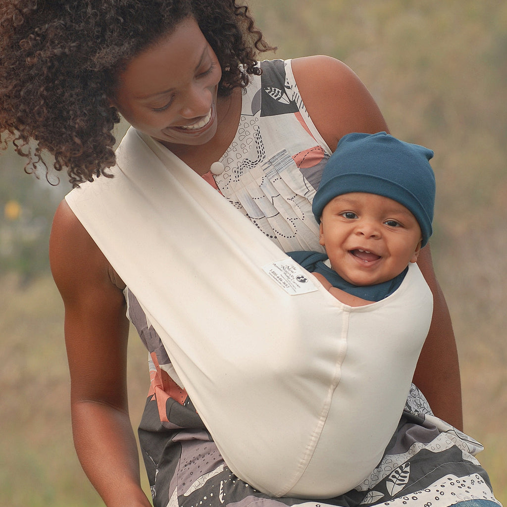 New Native® Inc. Organic Cotton Baby Carrier Natural | Playroom Avenue