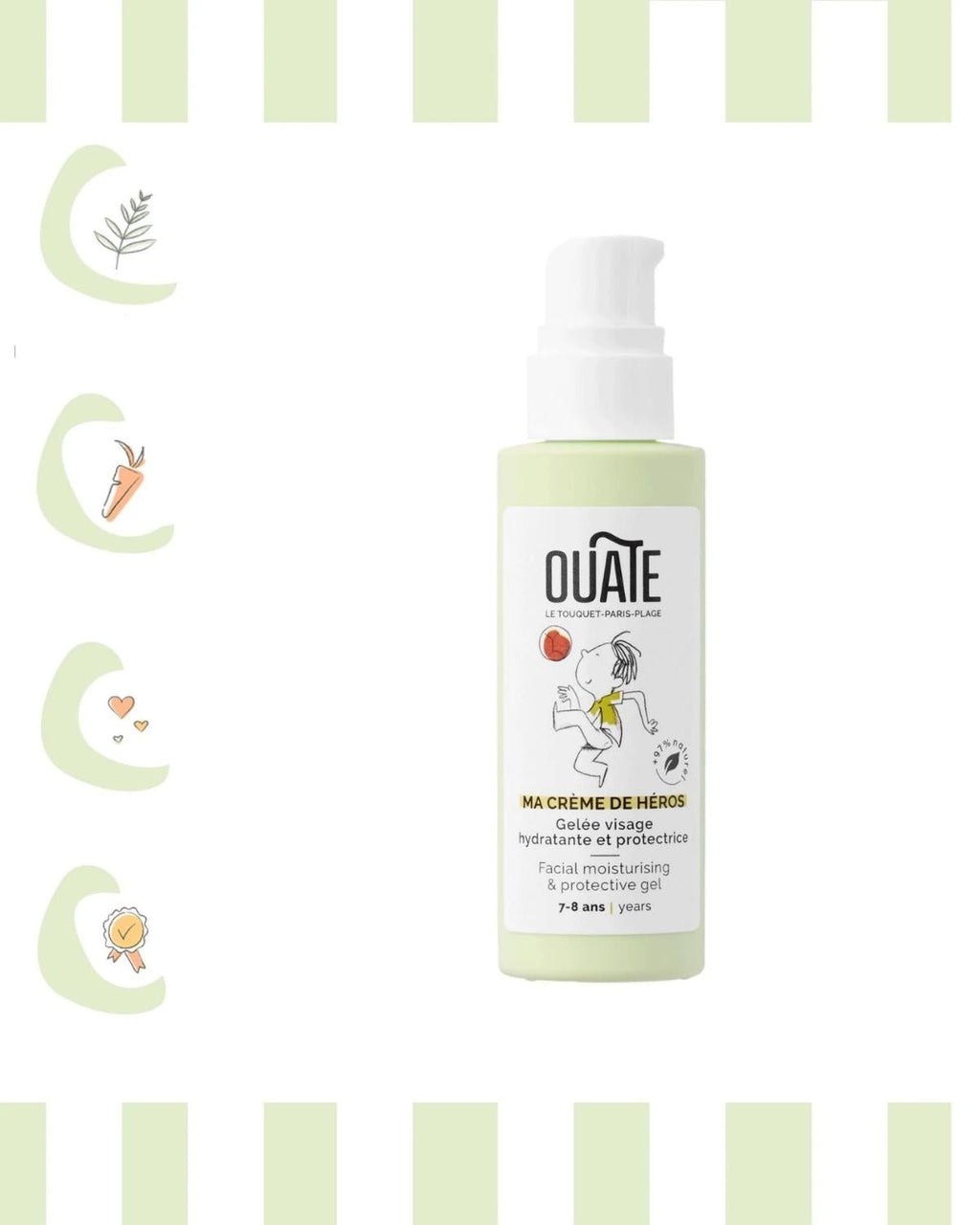 OUATE Duo Set MY HERO SKINCARE ROUTINE Boys (ages 7-8) | Playroom Avenue