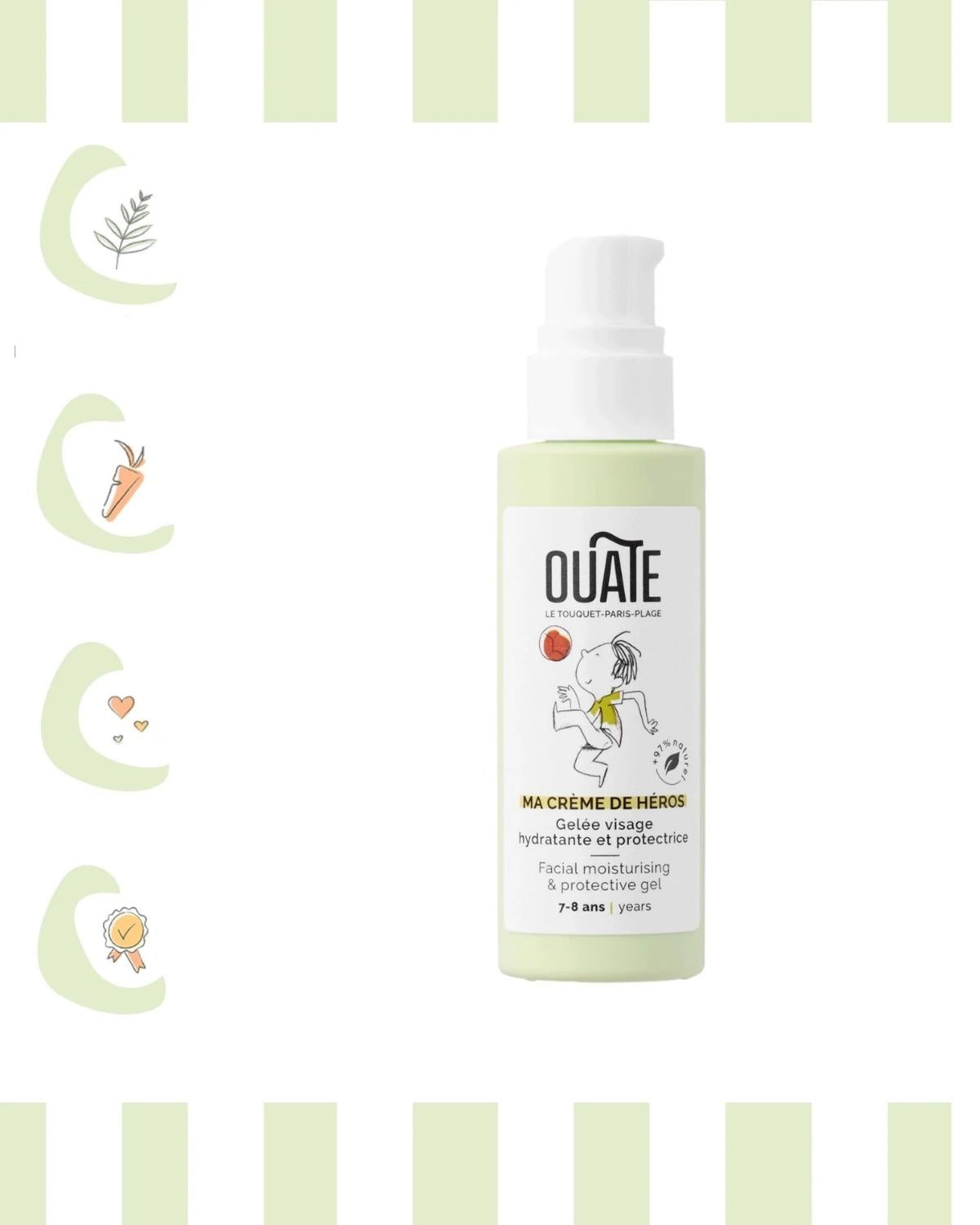 OUATE Duo Set MY HERO SKINCARE ROUTINE Boys (ages 7-8) | Playroom Avenue