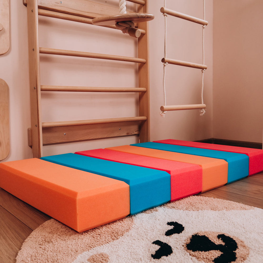 Wood and Hearts Swedish Ladder Gym | Playroom Avenue
