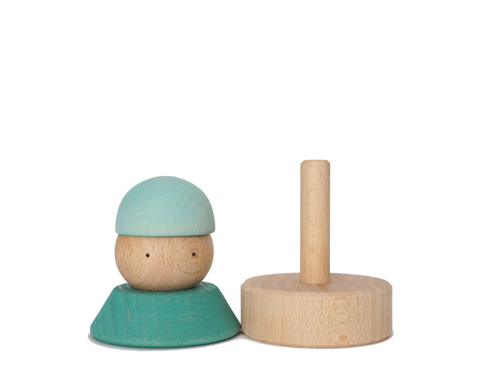 Ocamora - Ensombrerados Explora Wooden Stacker