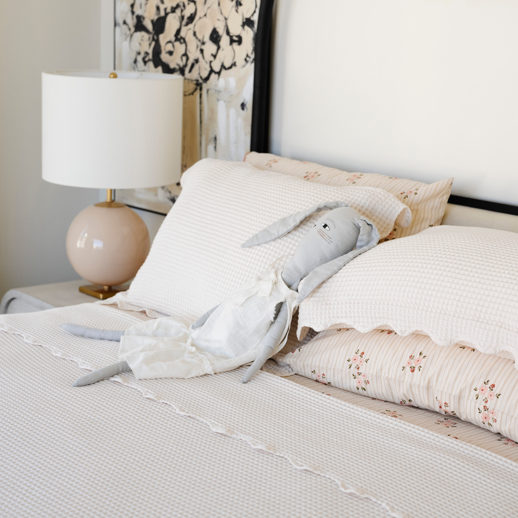 Wholesale Waffle Knit Coverlet Set | Playroom Avenue