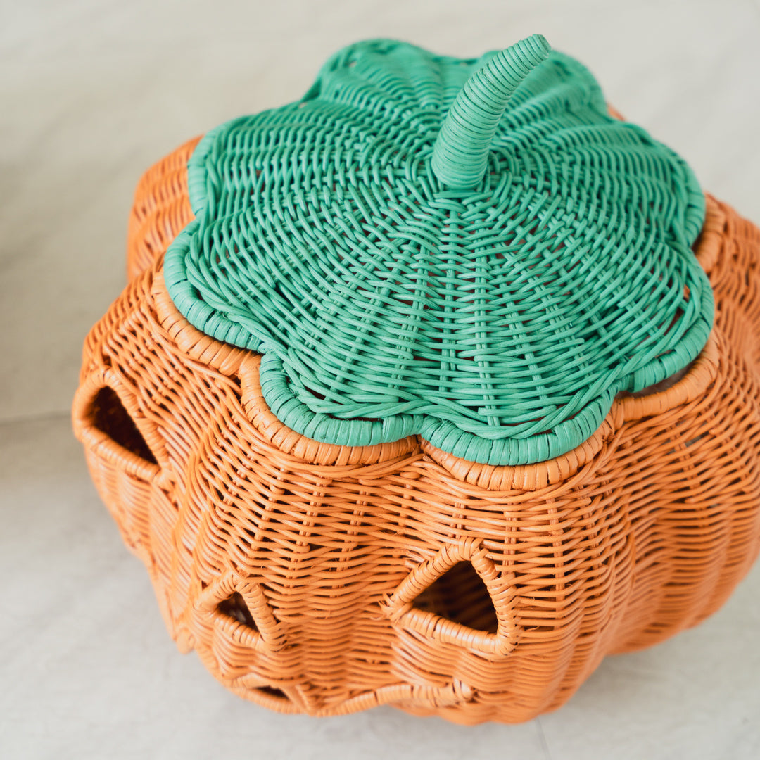 Momiji Pumpkin Face Basket | Playroom Avenue