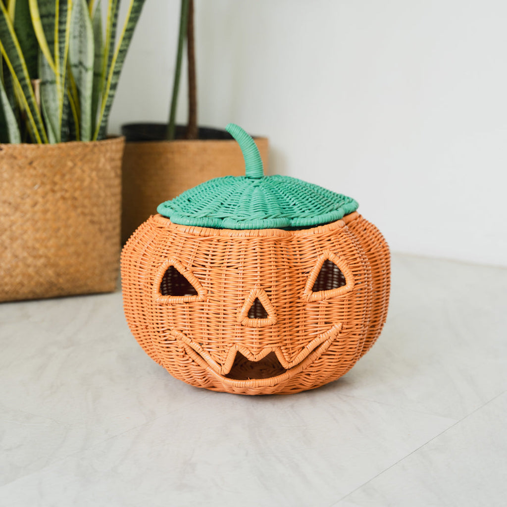 Momiji Pumpkin Face Basket | Playroom Avenue