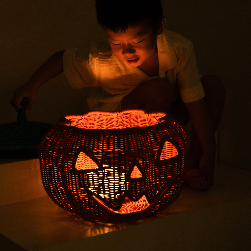 Momiji Pumpkin Face Basket | Playroom Avenue