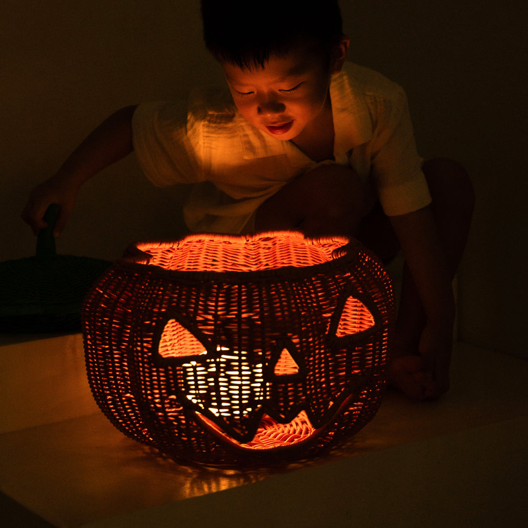 Momiji Pumpkin Face Basket | Playroom Avenue