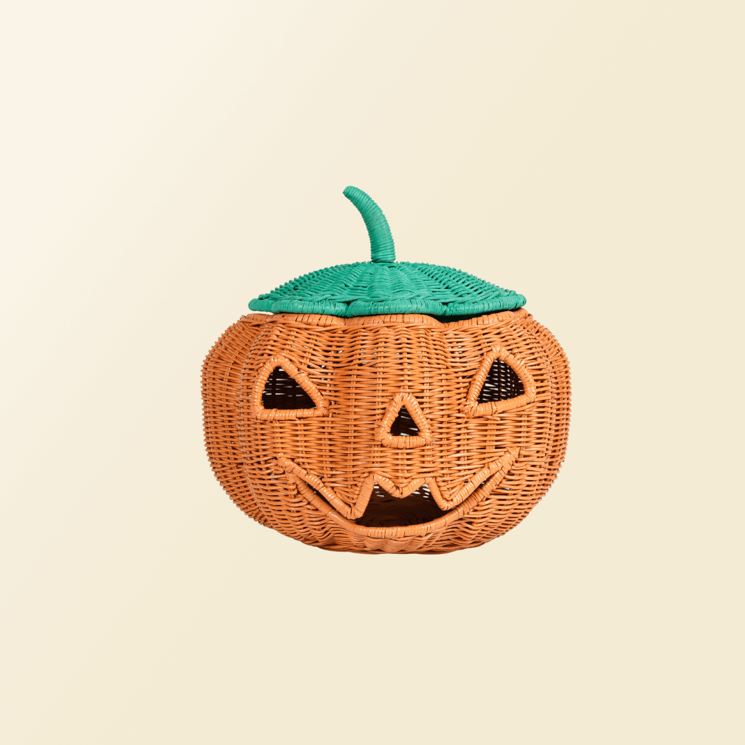 Momiji Pumpkin Face Basket | Playroom Avenue