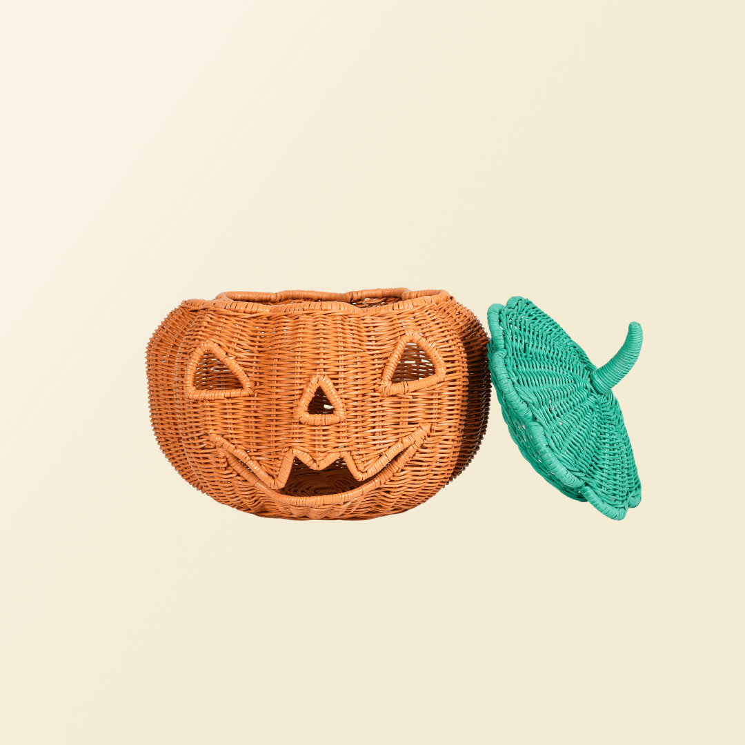Momiji Pumpkin Face Basket | Playroom Avenue