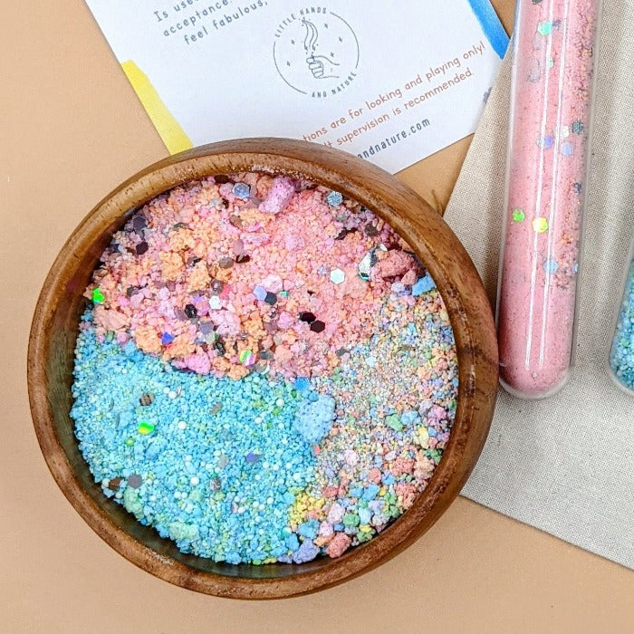 Little Hands and Nature Stardust Potion Kit with Affirmations | Playroom Avenue