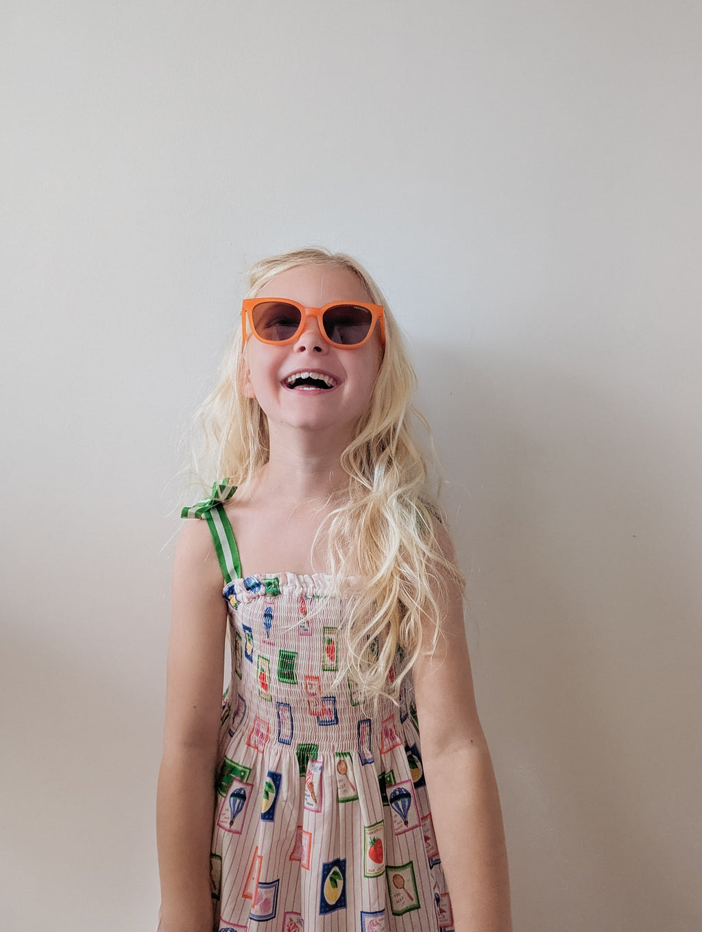 GRECH & CO. Classic Wayfarer Sustainable Sunglasses | Bio-Based · Bendable · Polarized | Child | 3-8 Y | Playroom Avenue