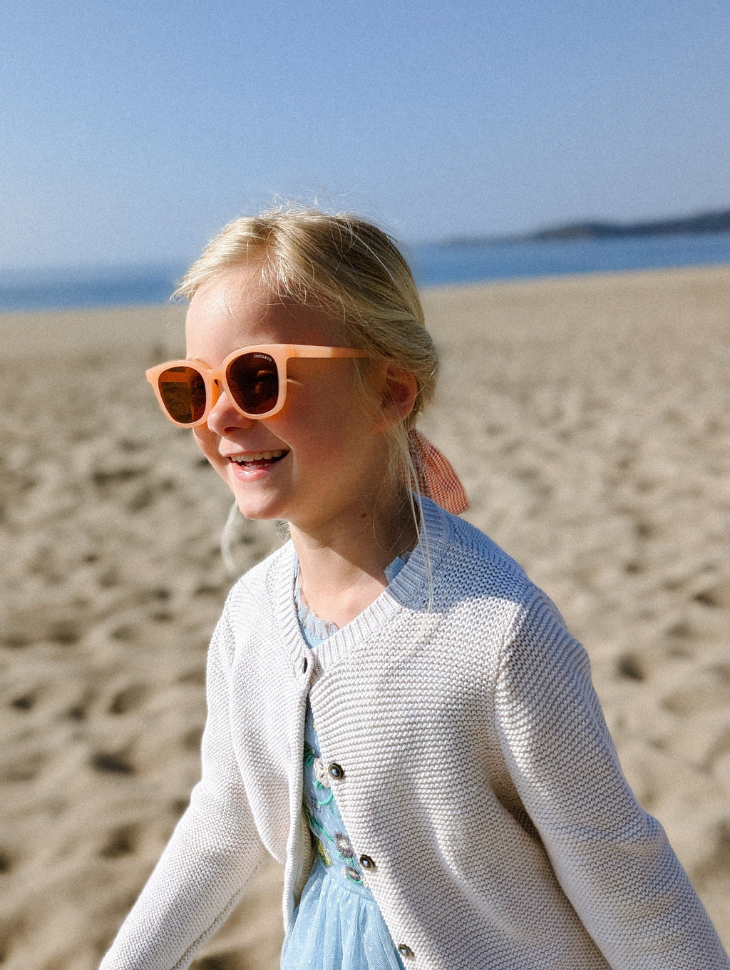 GRECH & CO. Classic Wayfarer Sustainable Sunglasses | Bio-Based · Bendable · Polarized | Child | 3-8 Y | Playroom Avenue