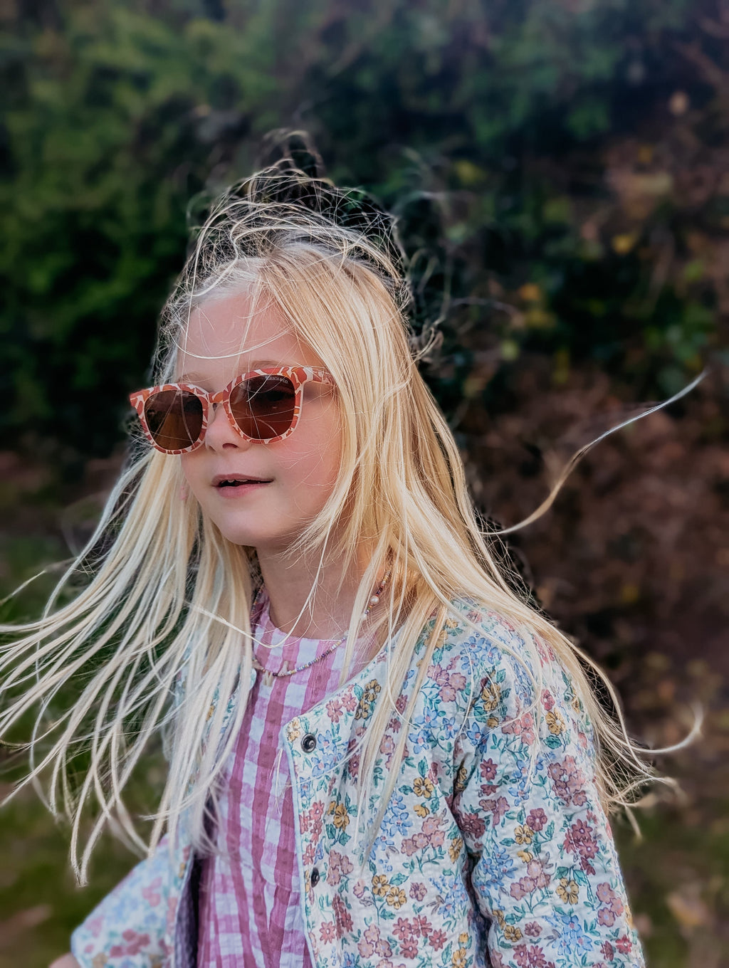 GRECH & CO. Classic Wayfarer Sustainable Sunglasses | Bio-Based · Bendable · Polarized | Child | 3-8 Y | Playroom Avenue