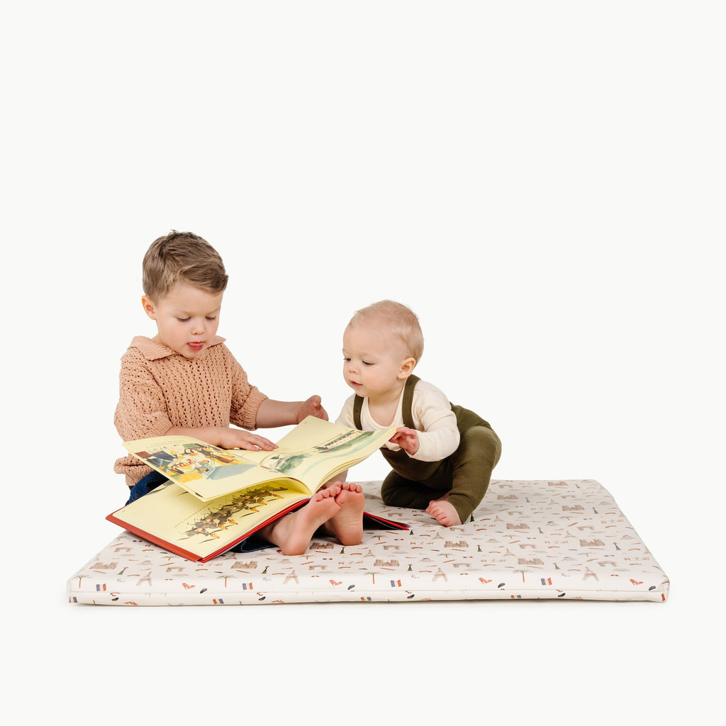 Wholesale Padded Mini Playmat Paris Square | Playroom Avenue