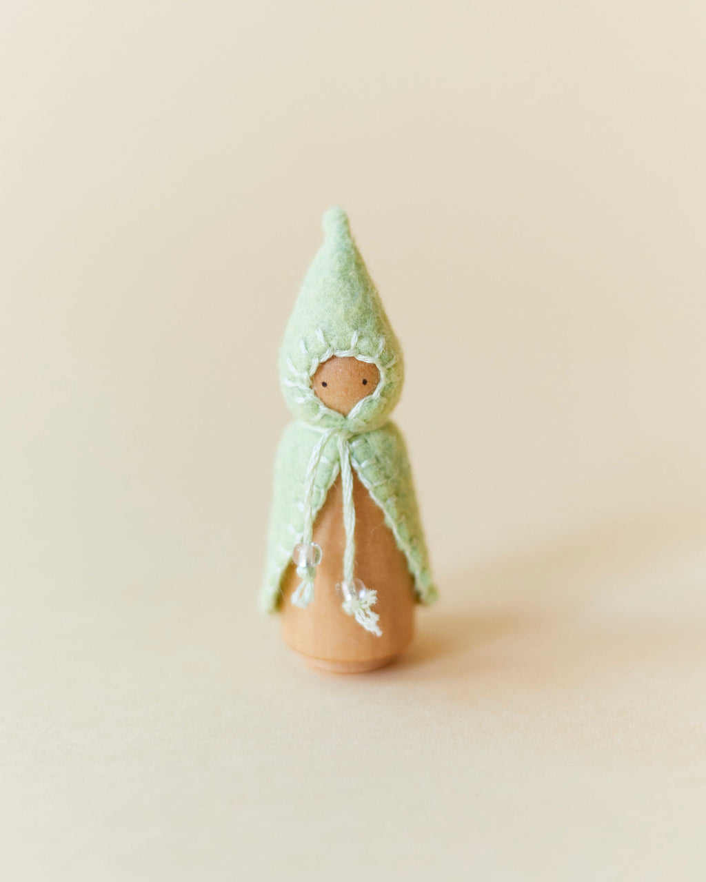Wonderheart Mini Pastel Green Wooden Gnome | Playroom Avenue