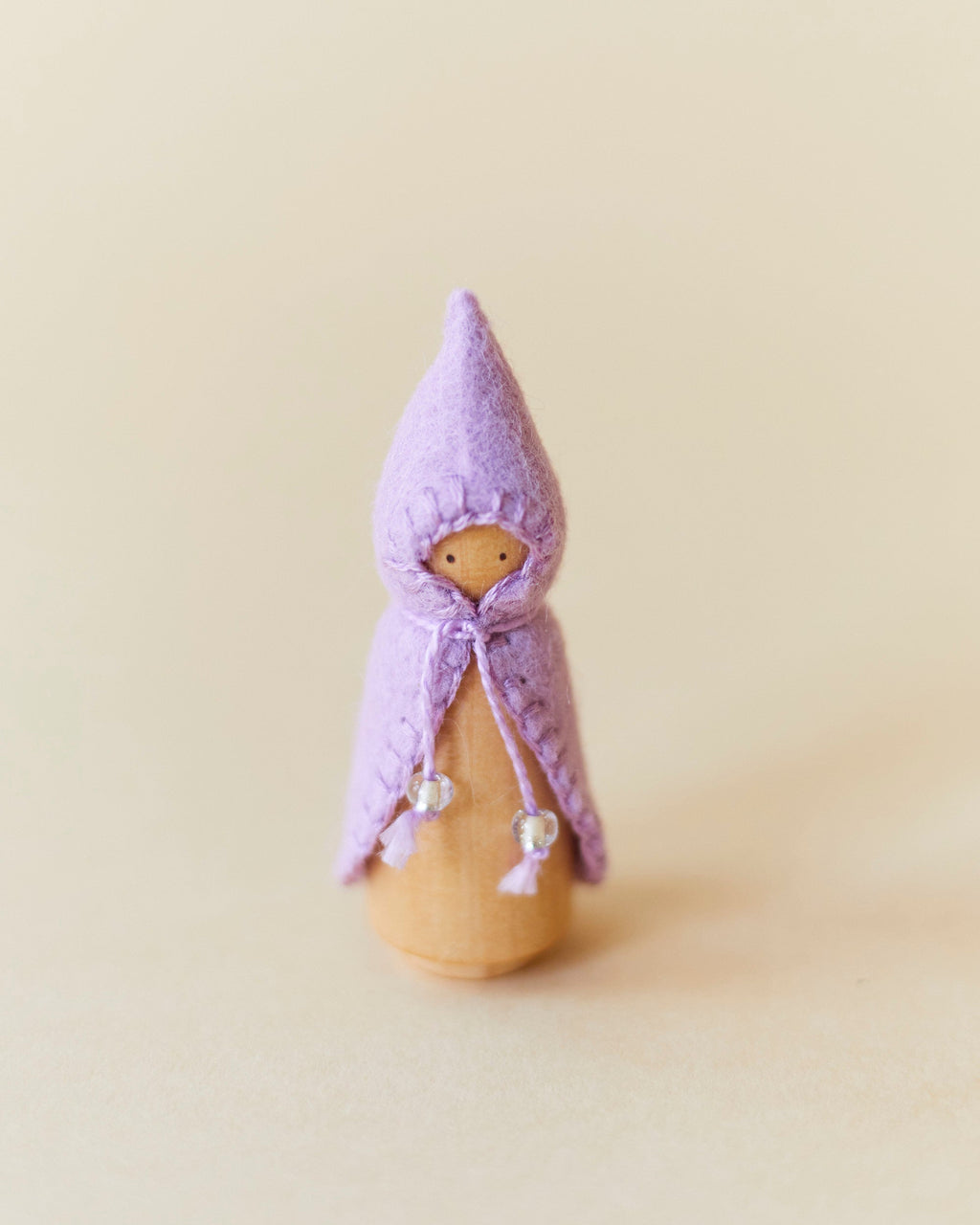 Wonderheart Mini Pastel Purple Wooden Gnome | Playroom Avenue