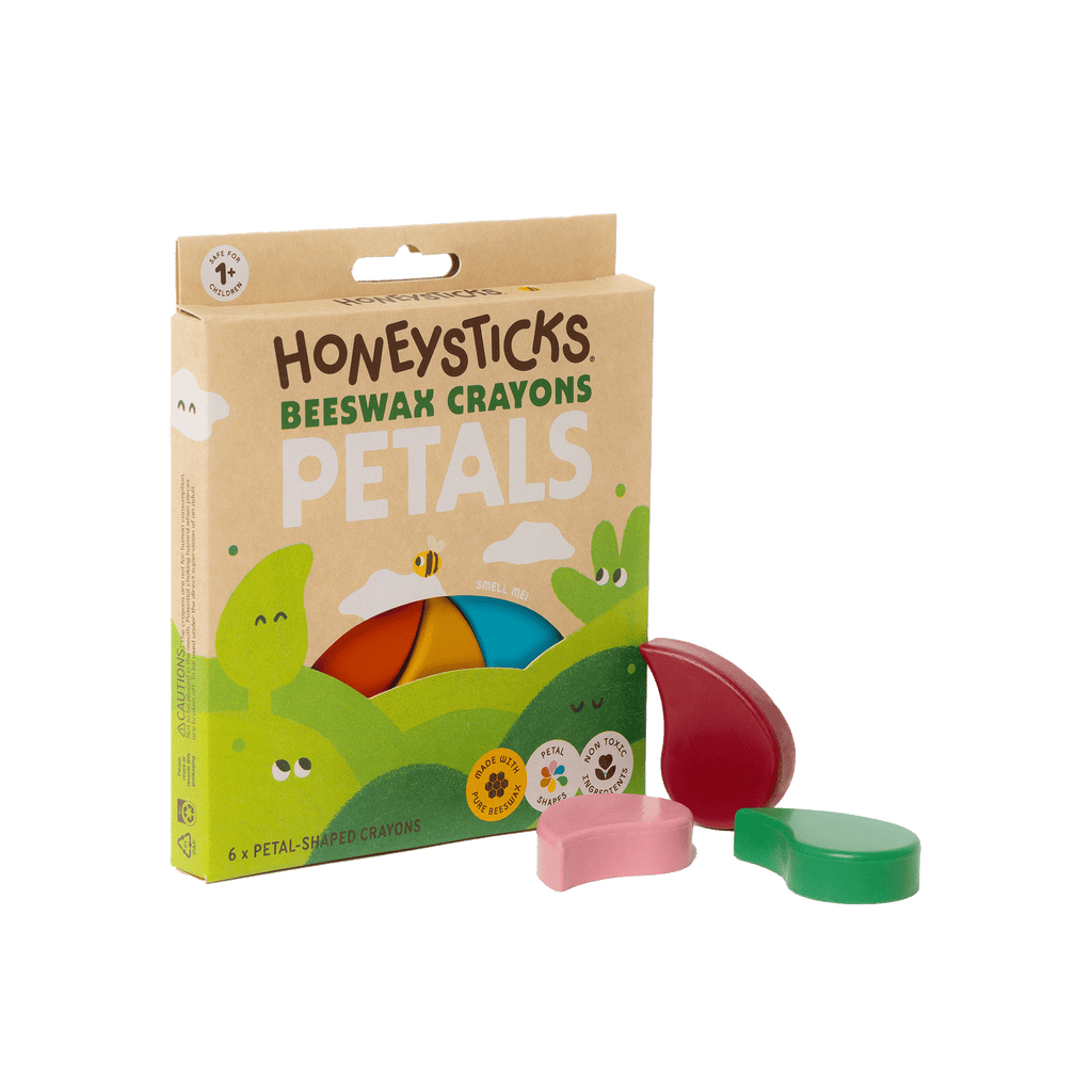 Honeysticks Beeswax Crayons Petals 6pk | Playroom Avenue
