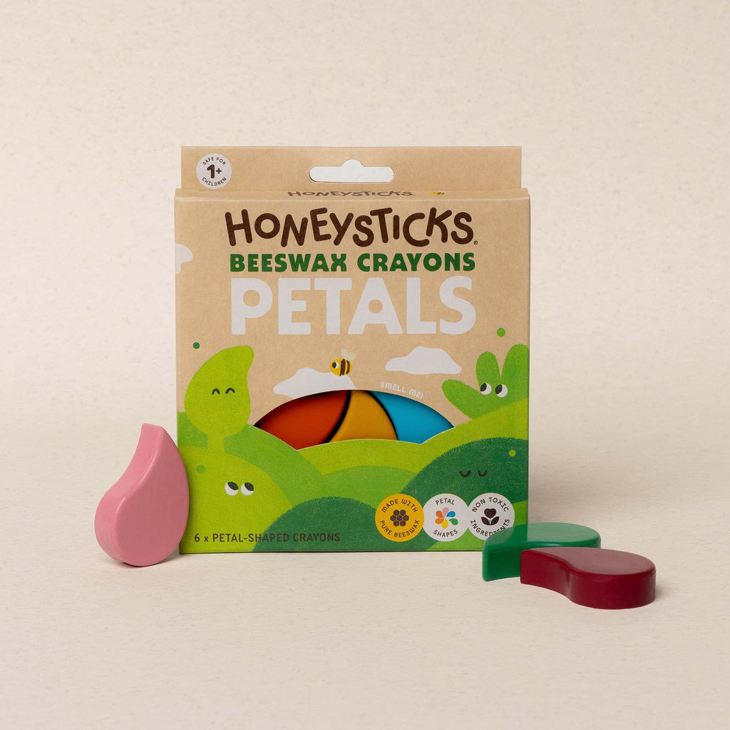 Honeysticks Beeswax Crayons Petals 6pk | Playroom Avenue