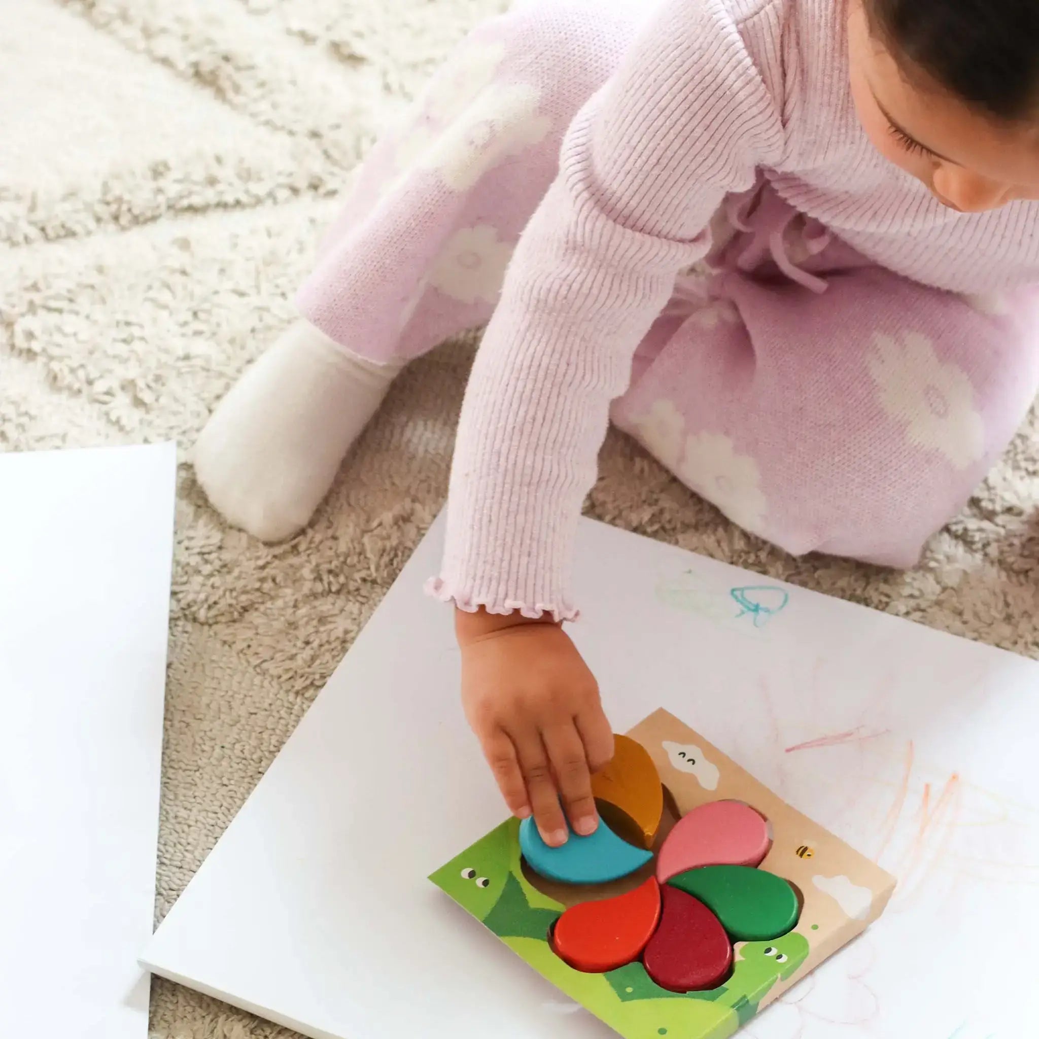 Honeysticks Beeswax Crayons Petals 6pk | Playroom Avenue