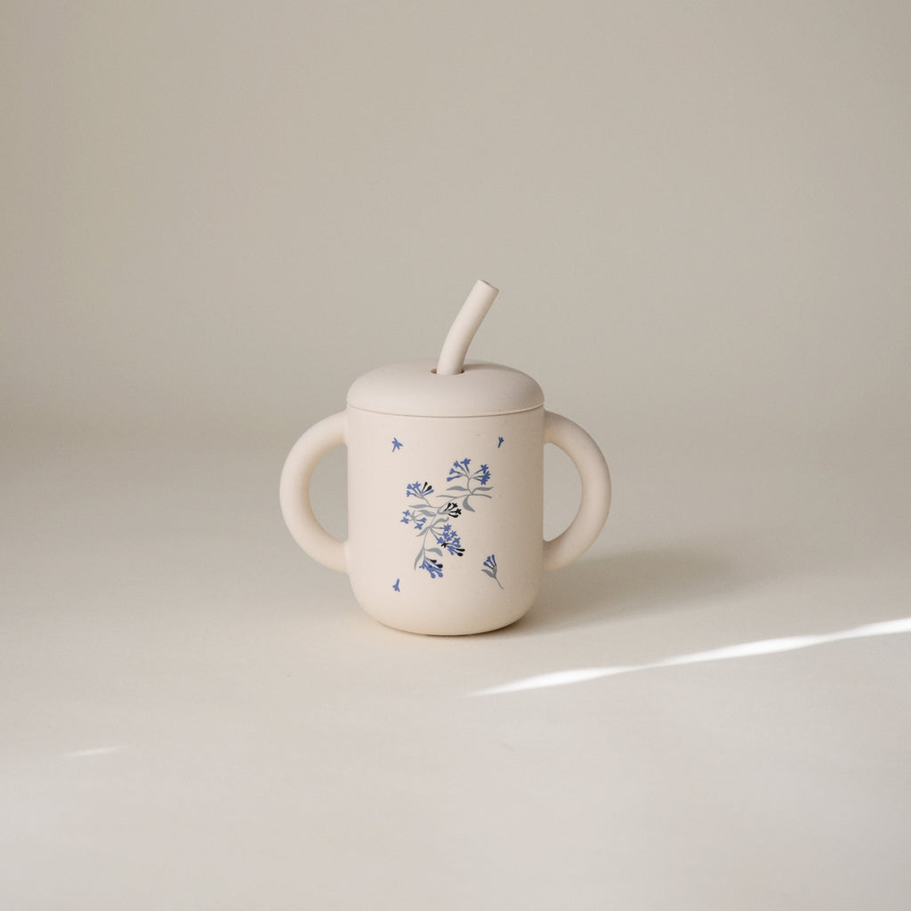 Mushie Silicone Training Cup + Straw | Playroom Avenue