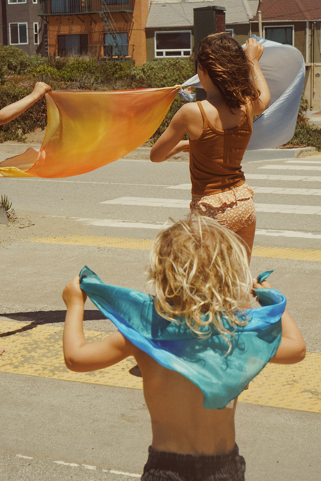 Sarah's Silks Earth Playsilk Set of 4 | Playroom Avenue