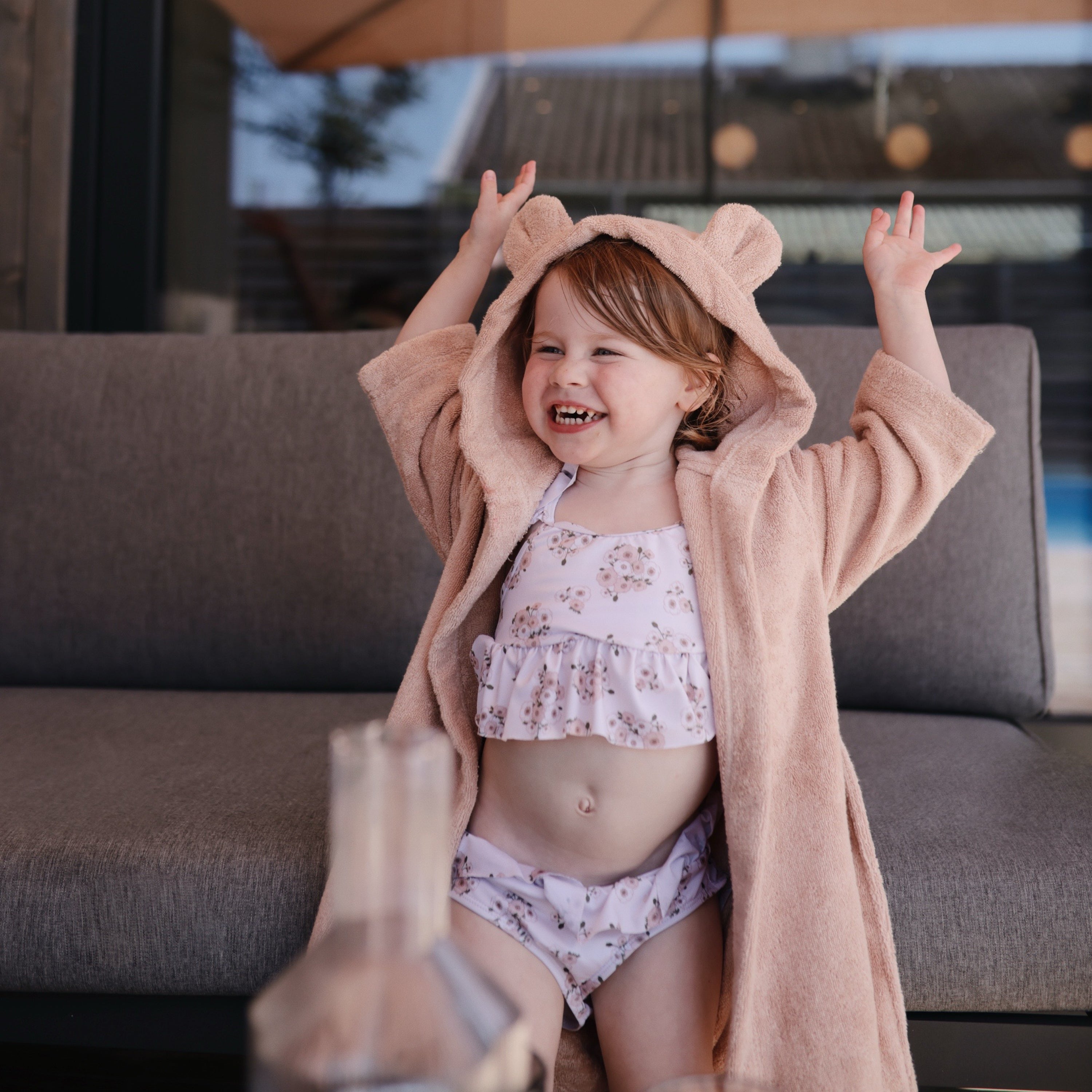 Mushie Bear Robe | Playroom Avenue
