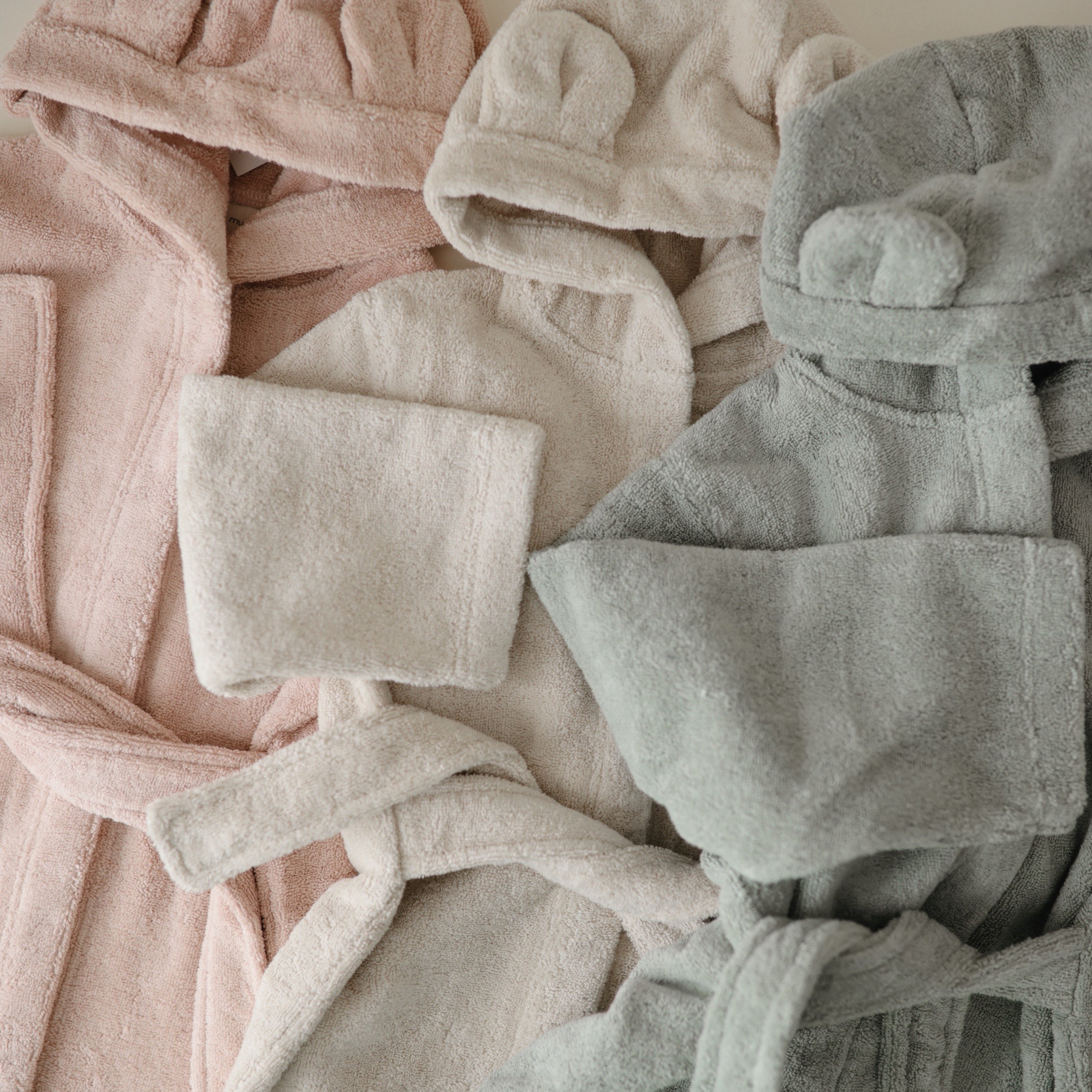 Mushie Bear Robe | Playroom Avenue