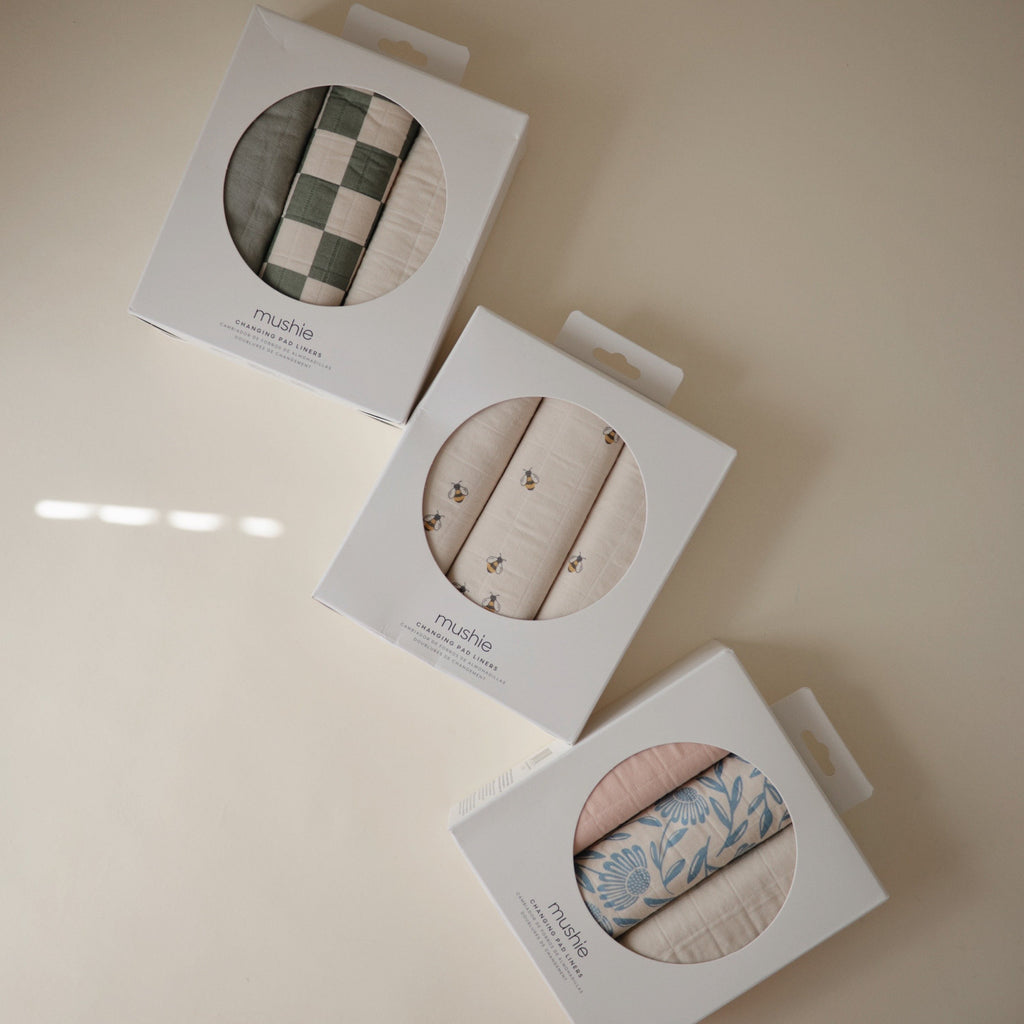 Mushie Changing Pad Liners | Playroom Avenue
