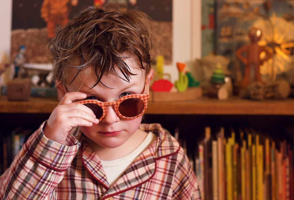 GRECH & CO.Classic | Sustainable Sunglasses | Plant-Based Bendable Polarized - Child | 3-8 Y | Playroom Avenue