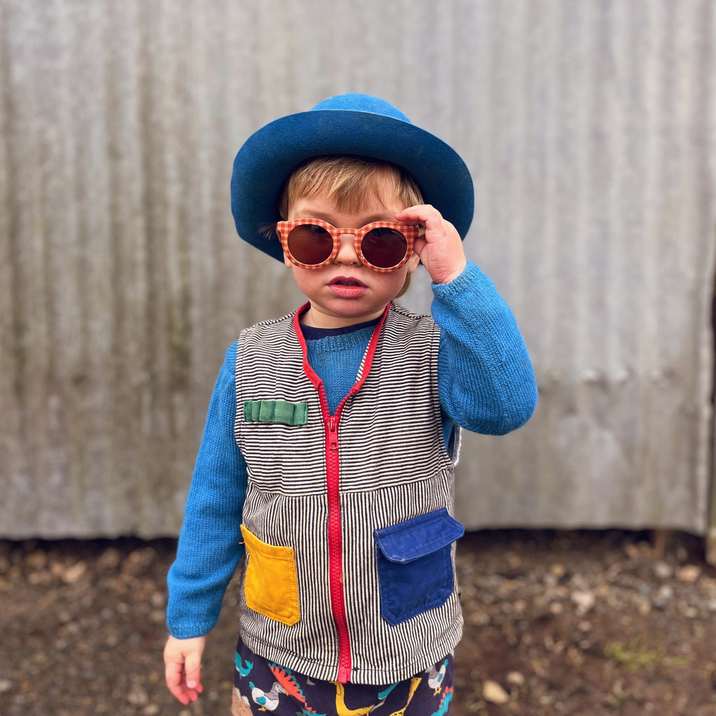 GRECH & CO. Classic | Sustainable Sunglasses | Plant-Based Bendable Polarized - Baby | 0-2 Y | Playroom Avenue