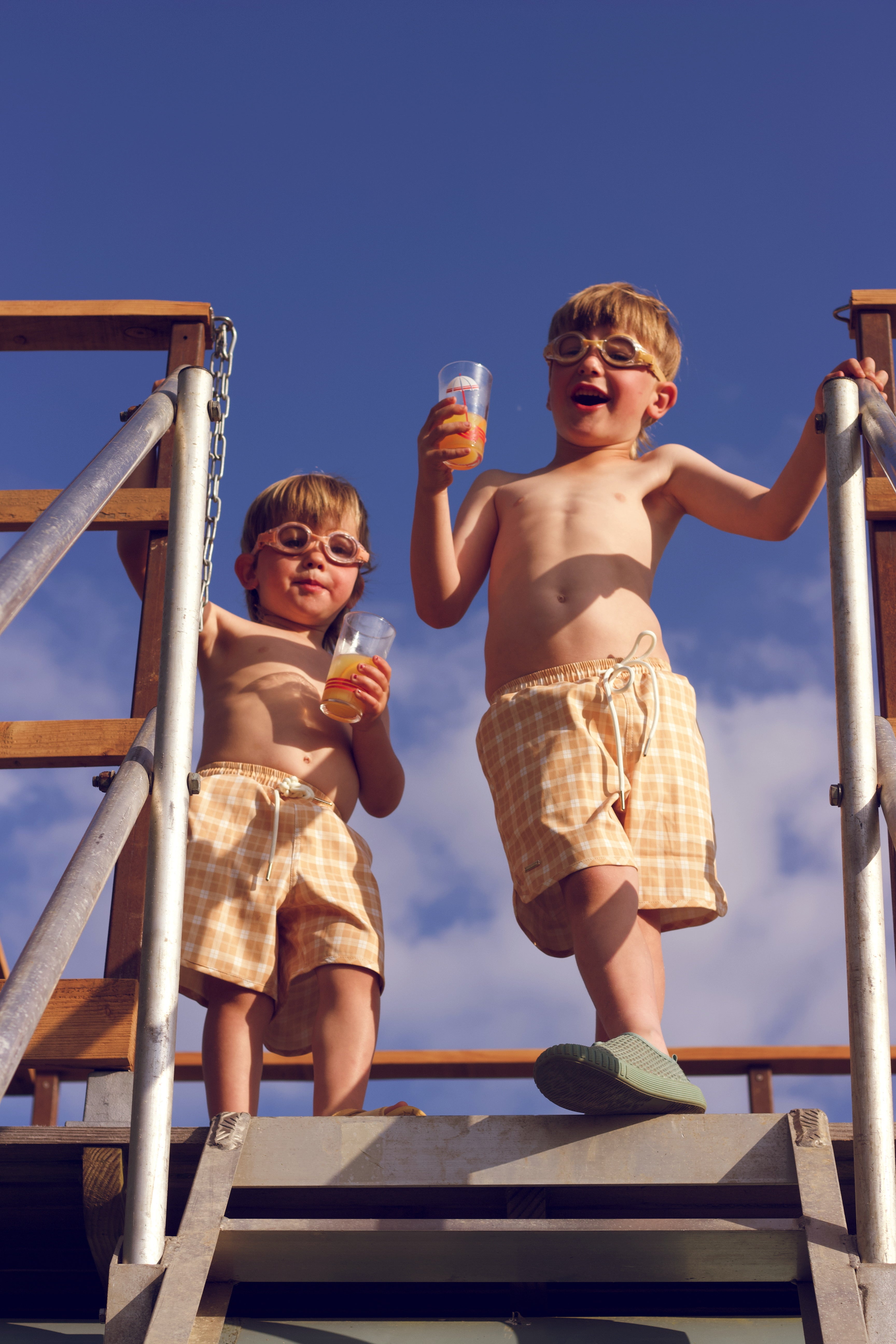 GRECH & CO. Anti UV + Fog Swim Goggles