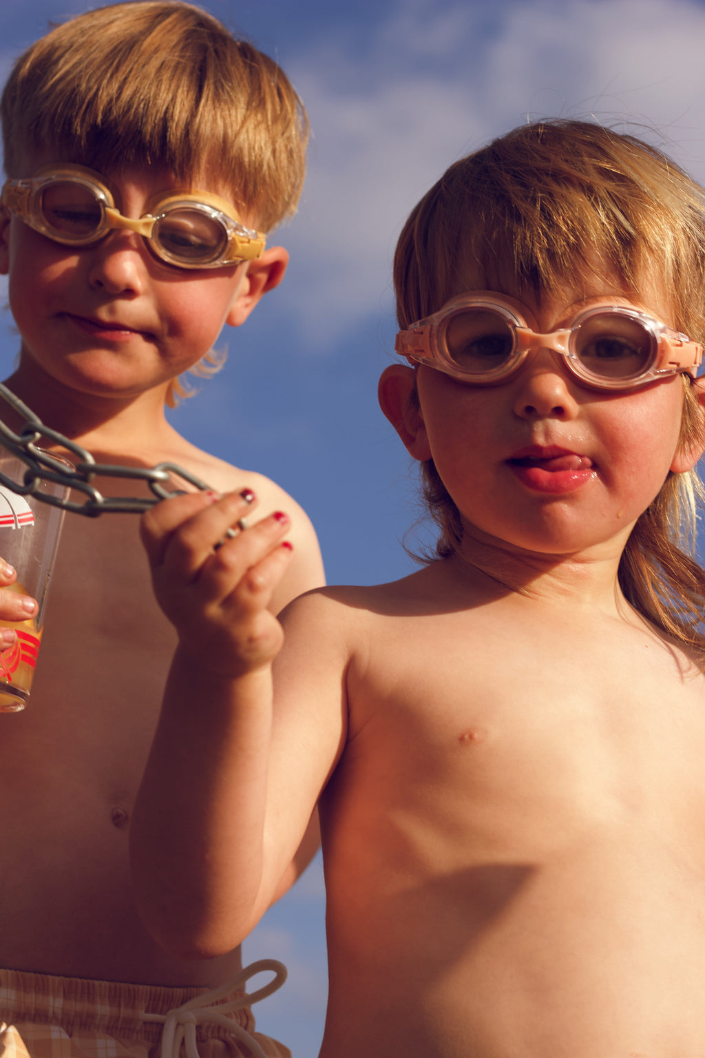 GRECH & CO. Anti UV + Fog Swim Goggles