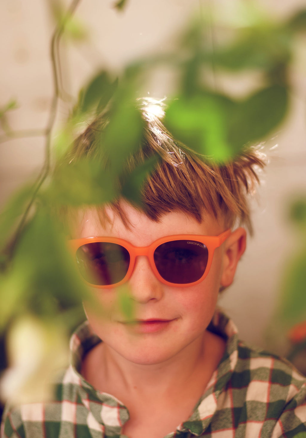 GRECH & CO. Classic Wayfarer Sustainable Sunglasses | Bio-Based · Bendable · Polarized | Child | 3-8 Y | Playroom Avenue