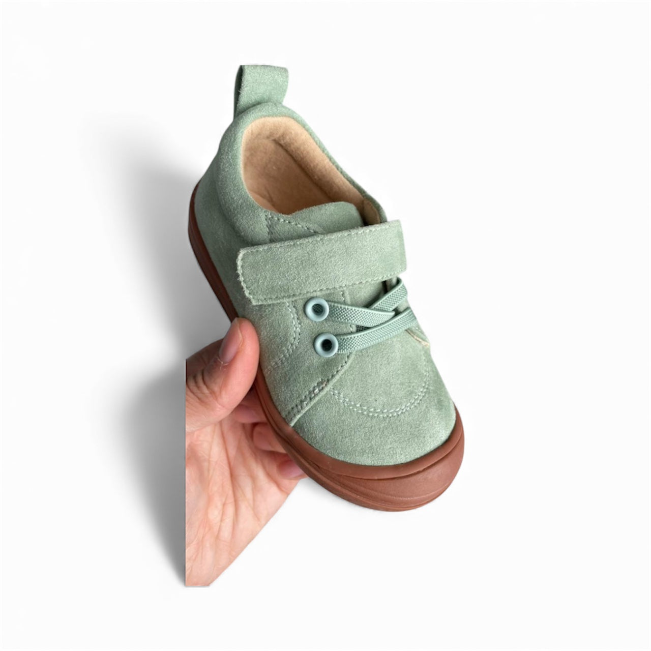 Ozznek Shoes Moss Suede Sneakers – Everyday Barefoot Sneakers for Toddlers & Kids | Playroom Avenue