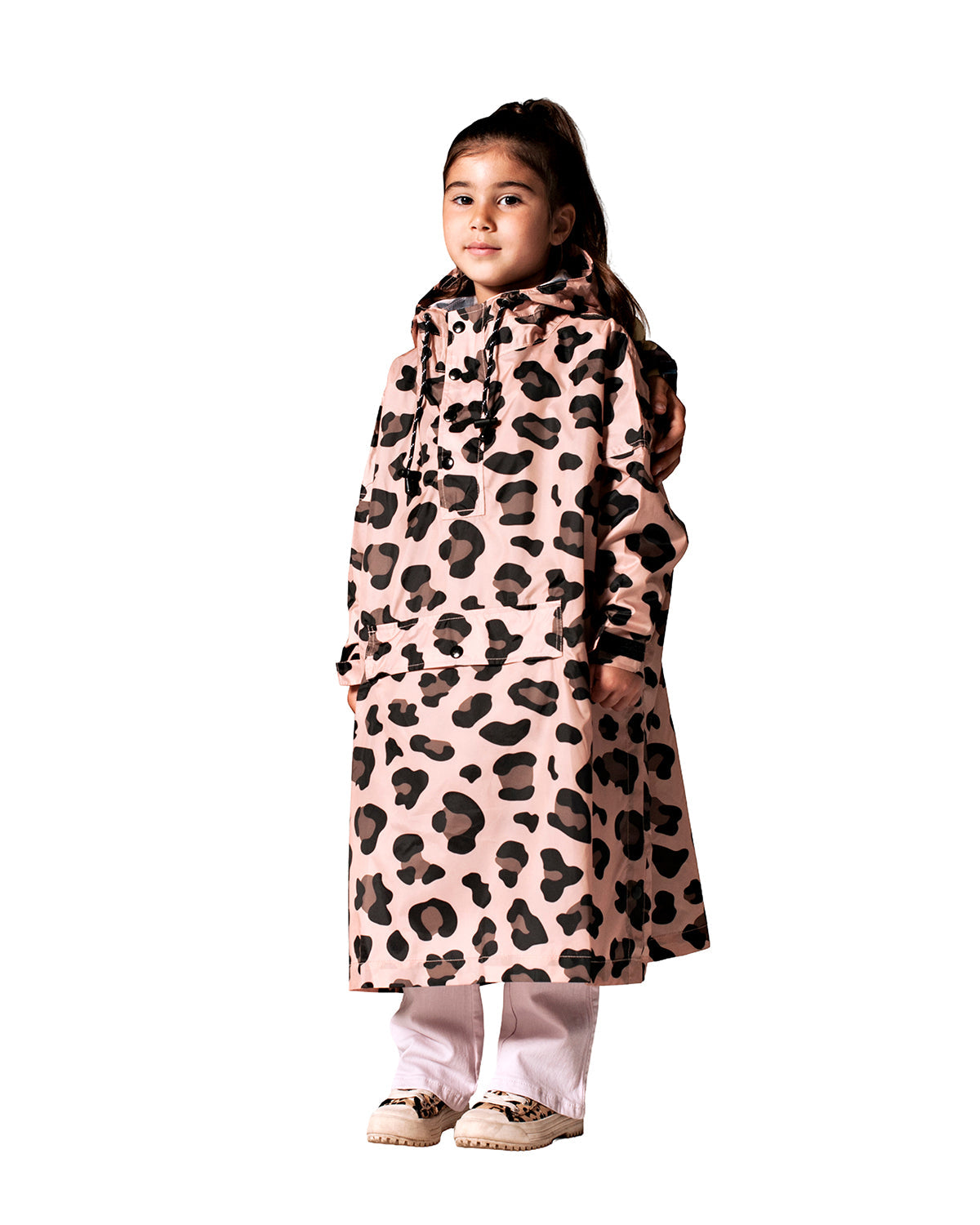 Rainkiss Kids Rain Poncho Pink Panther | Playroom Avenue