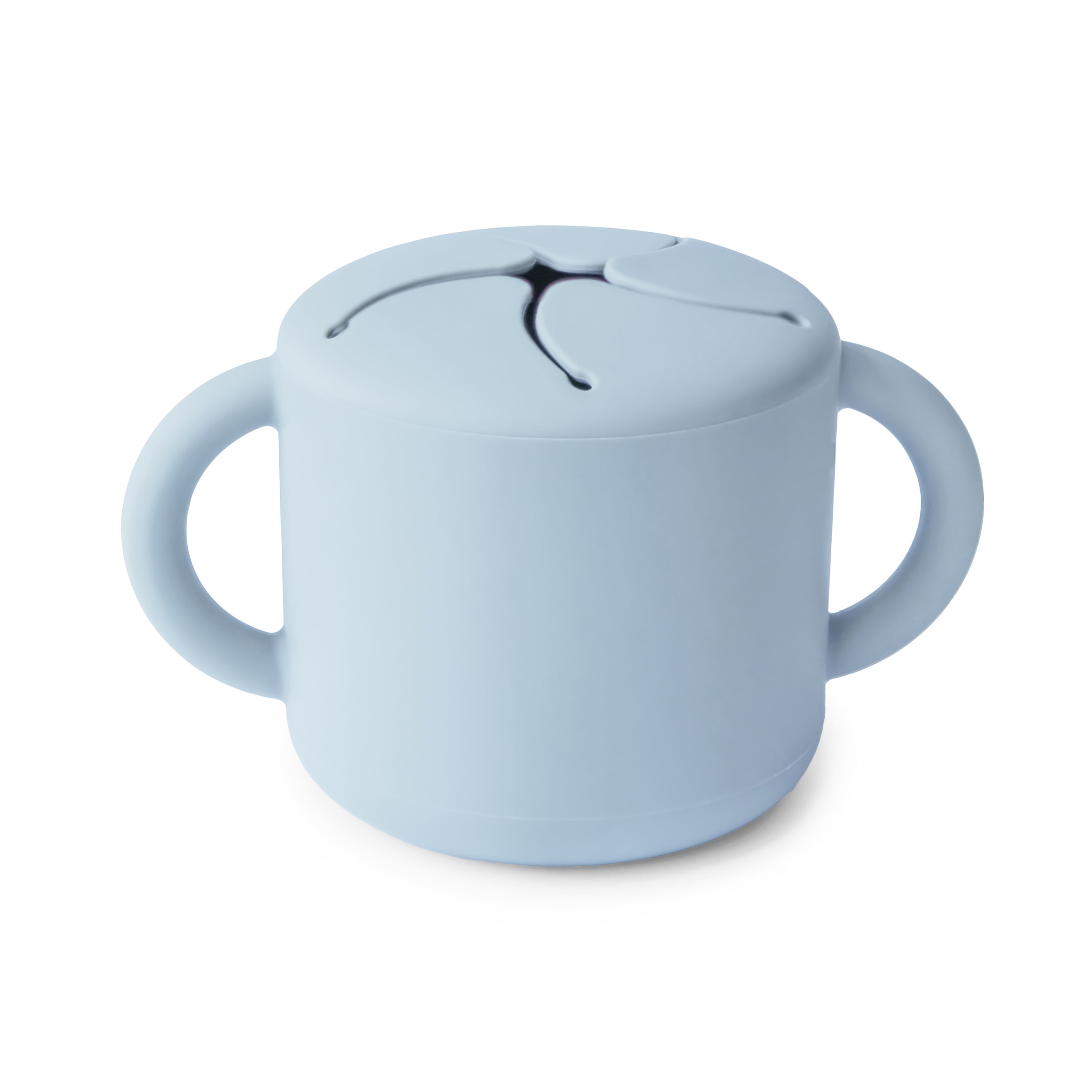 Mushie Snack Cup Powder Blue | Playroom Avenue