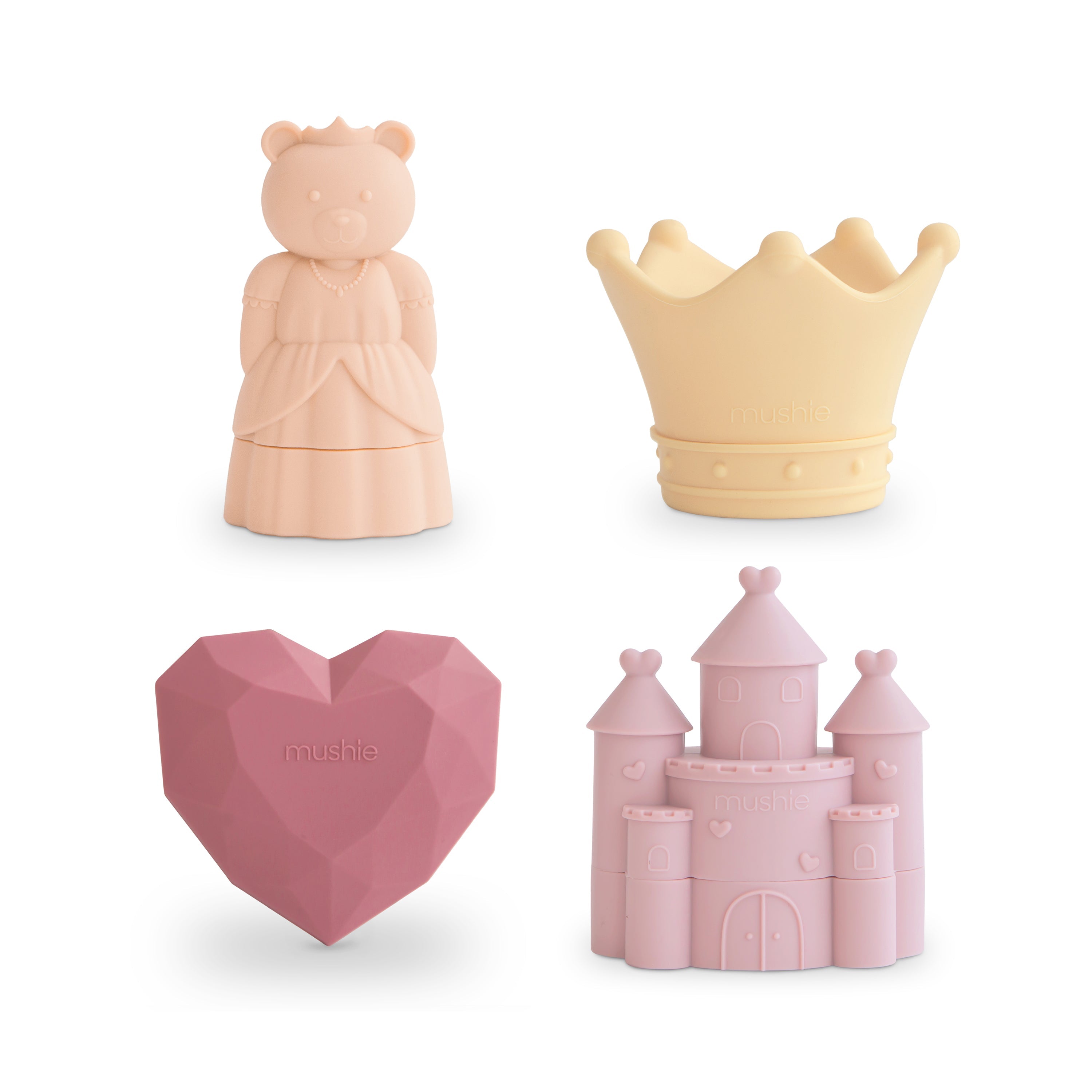 Mushie Princess Mold Free Bath Play Set | Playroom Avenue