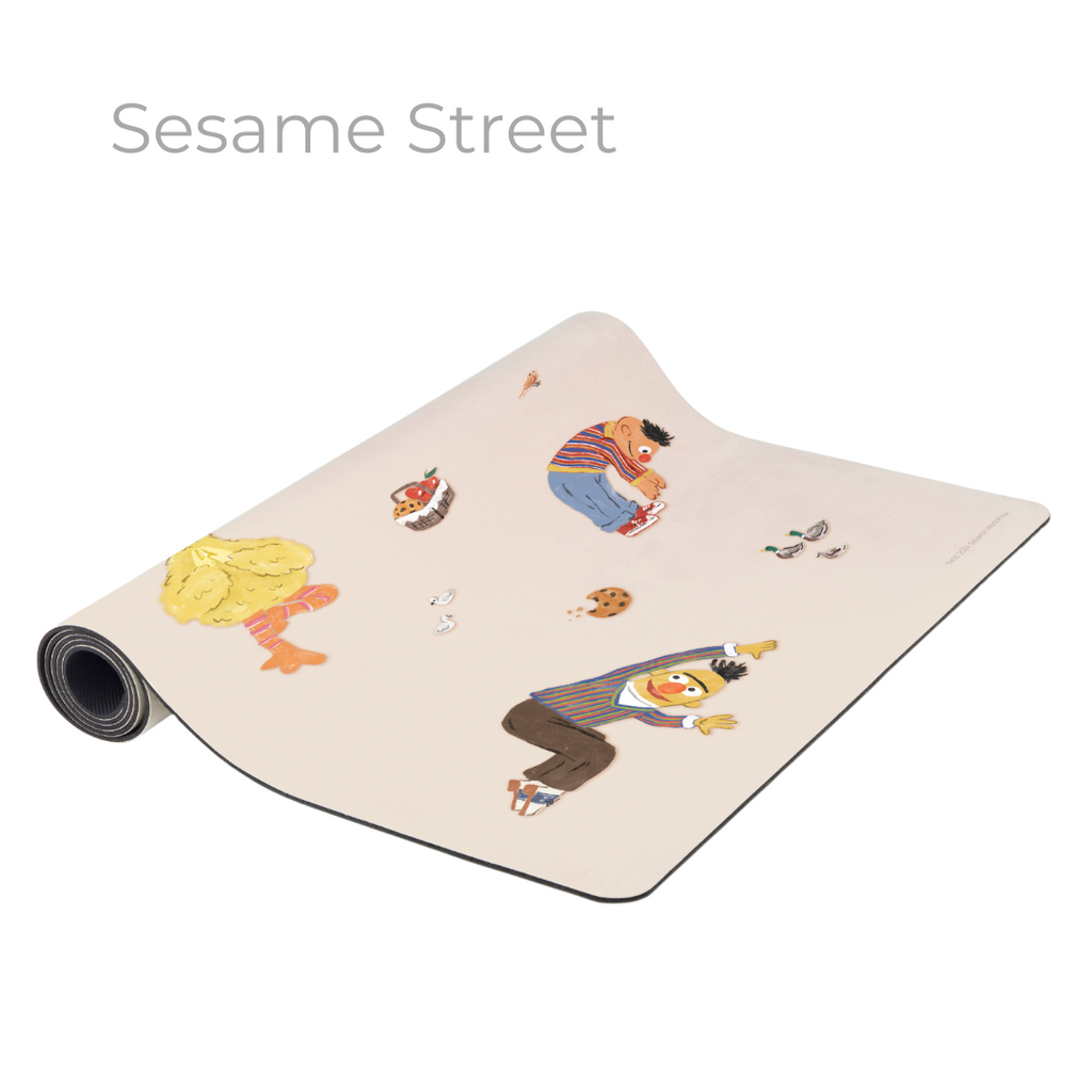 Mindful And Co Beginner Yoga Bundle Sesame Street Print | Playroom Avenue