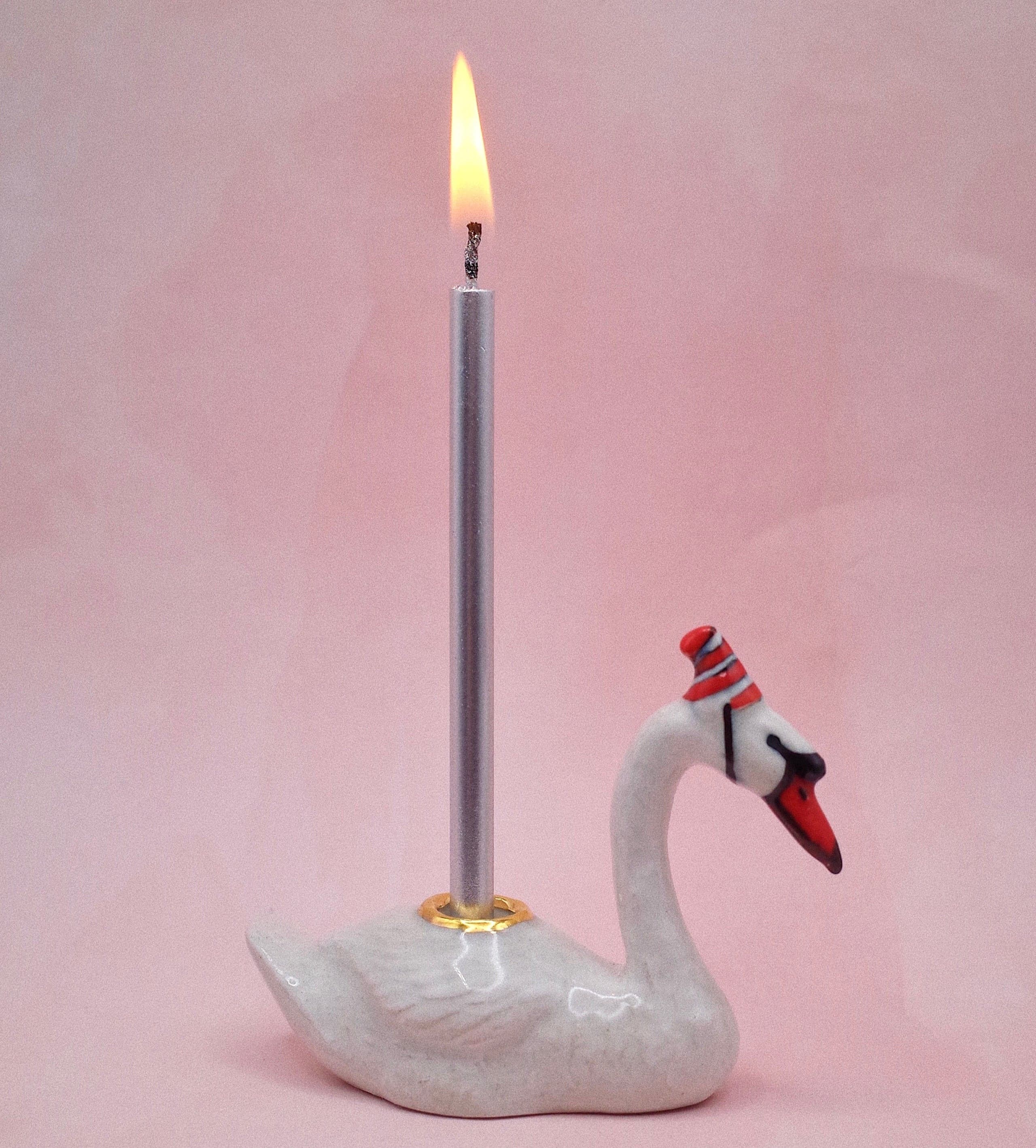 Camp Hollow Swan Cake Topper | Playroom Avenue